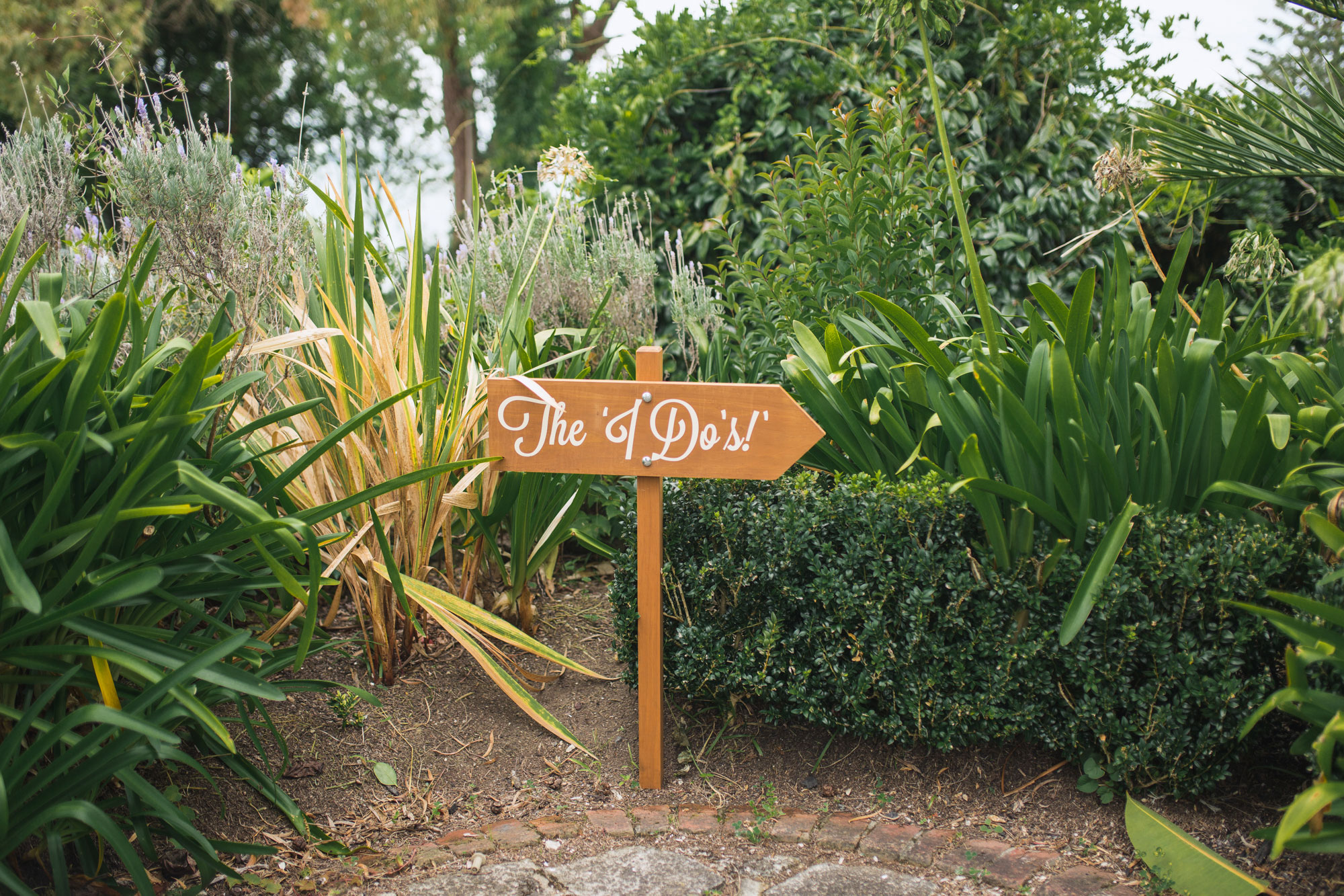 wedding sign