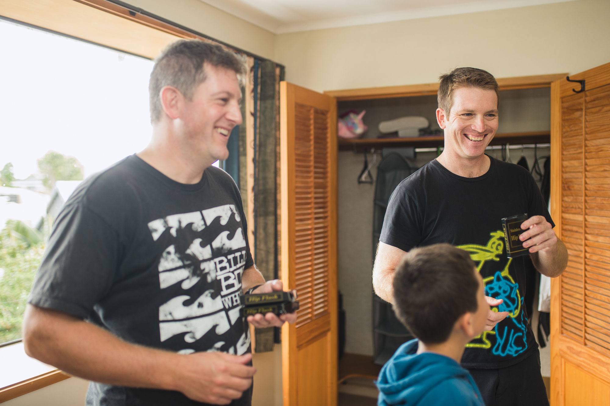 groom and the boys