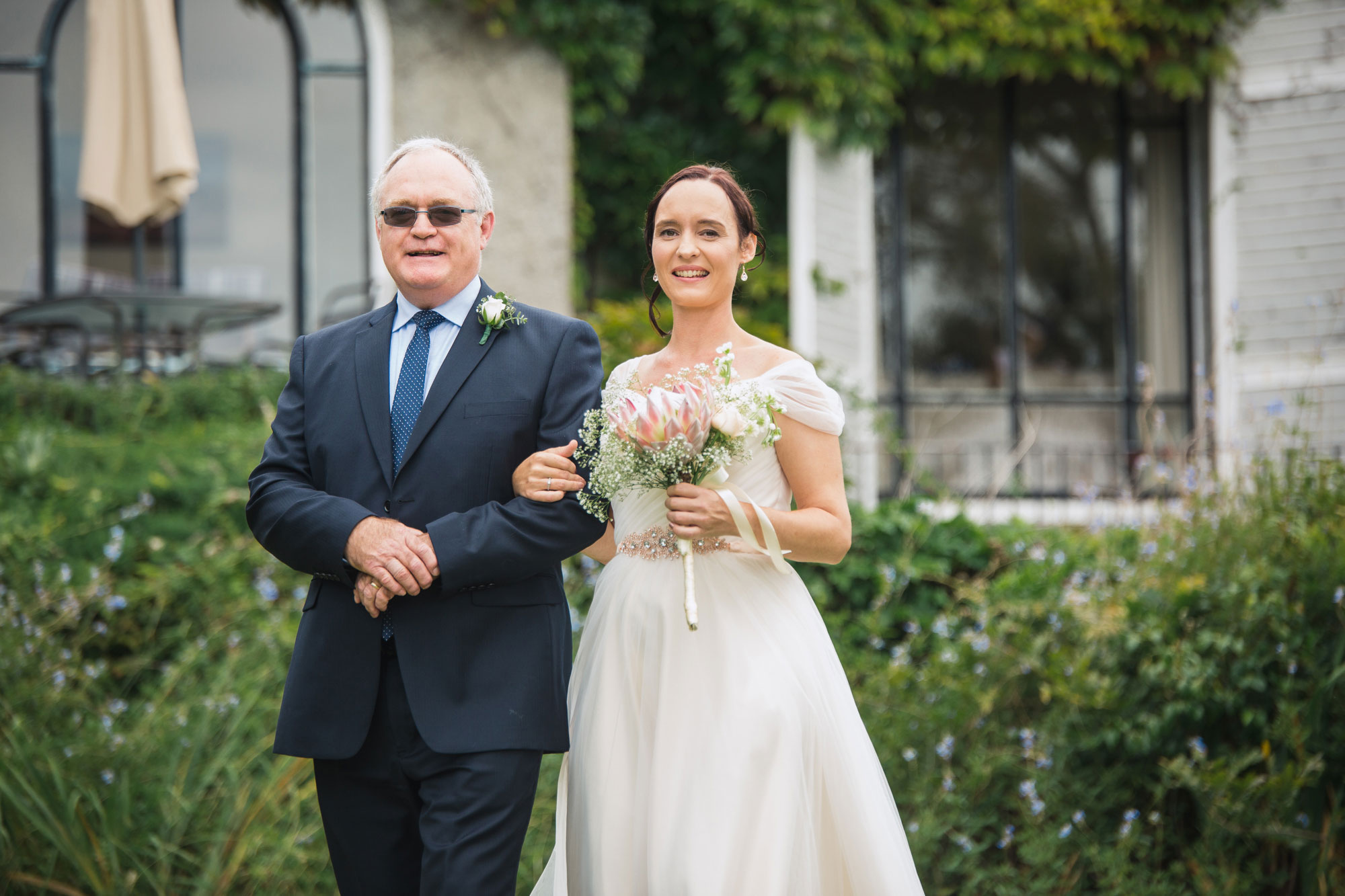 bride walking down the aisle