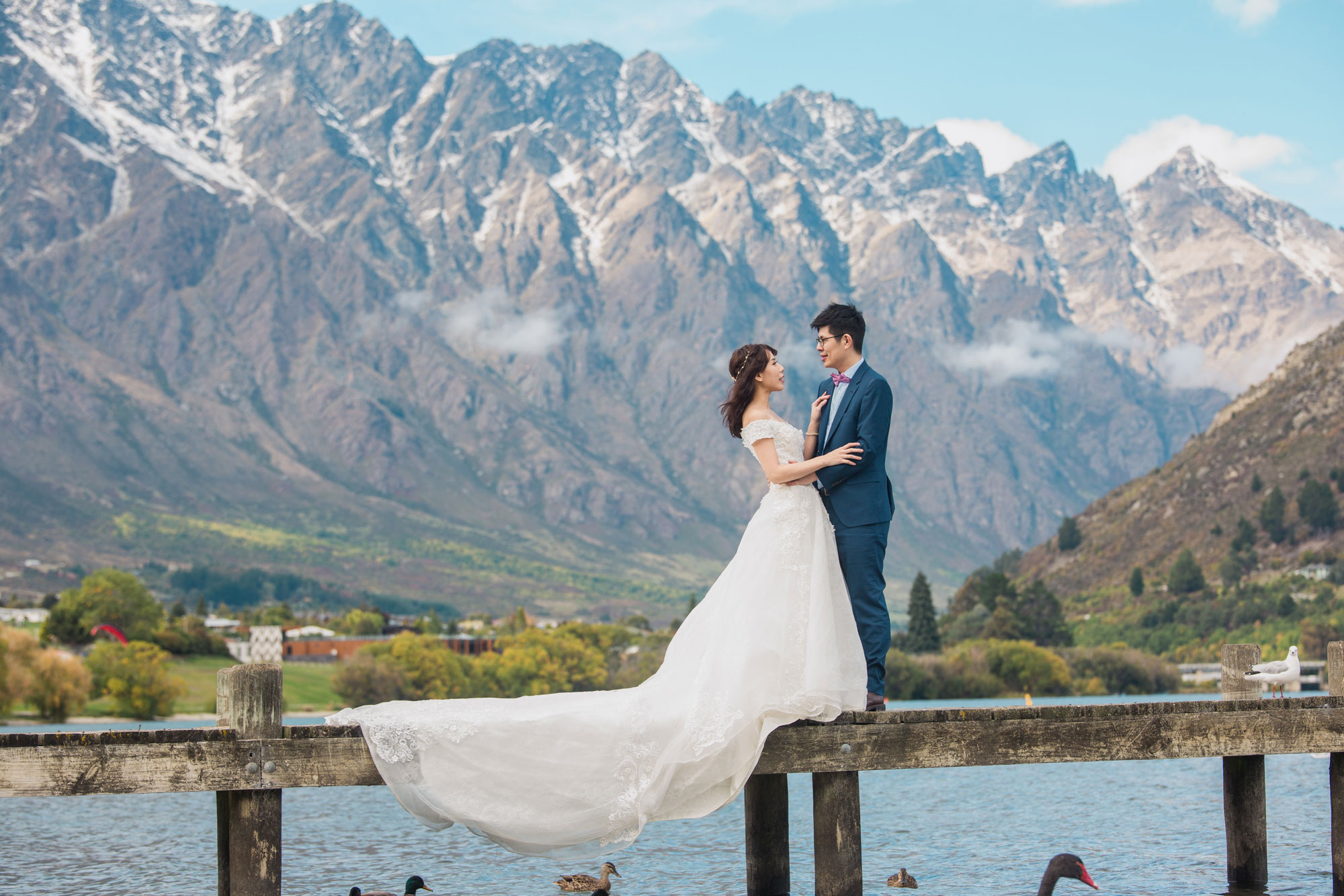 the remarkables wedding photo