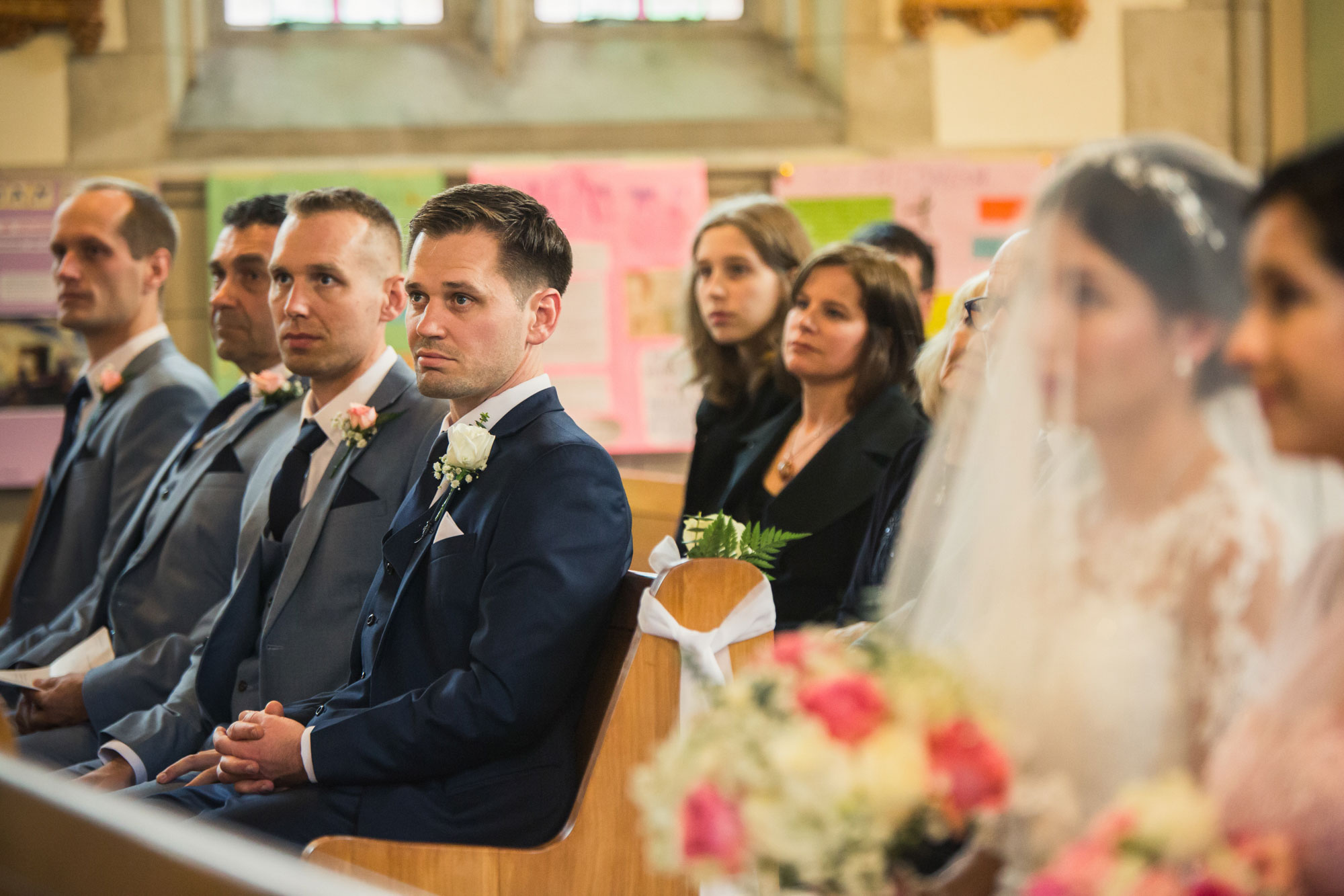 groom listening