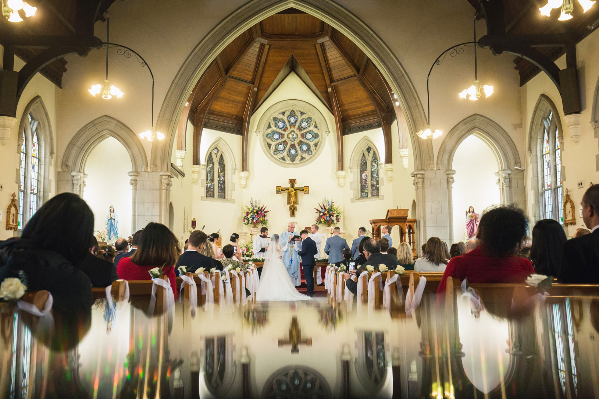 st francis and all souls wedding ceremony