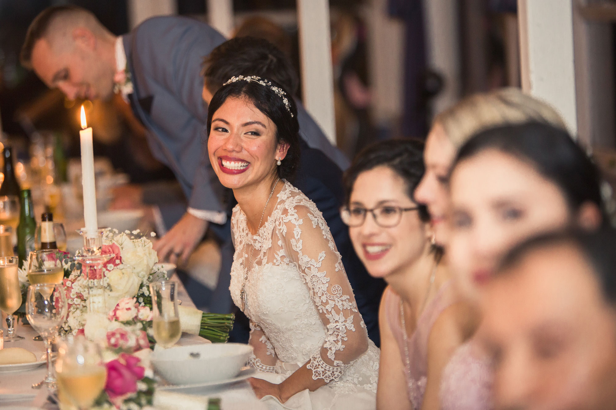 bride at ponsonby cruising club