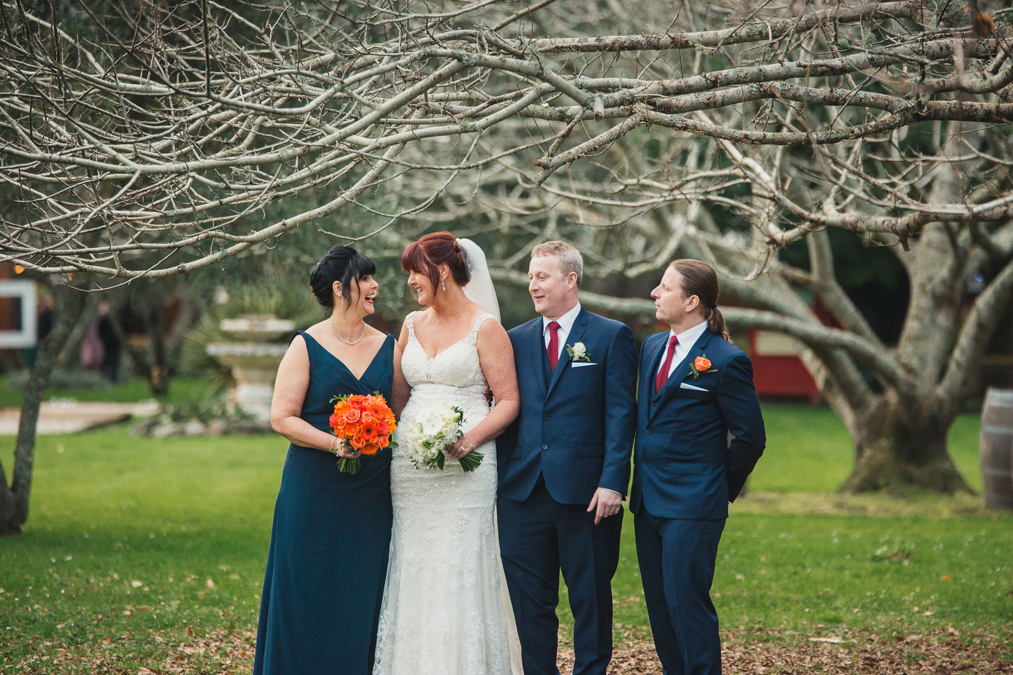 bridal party photo markovina