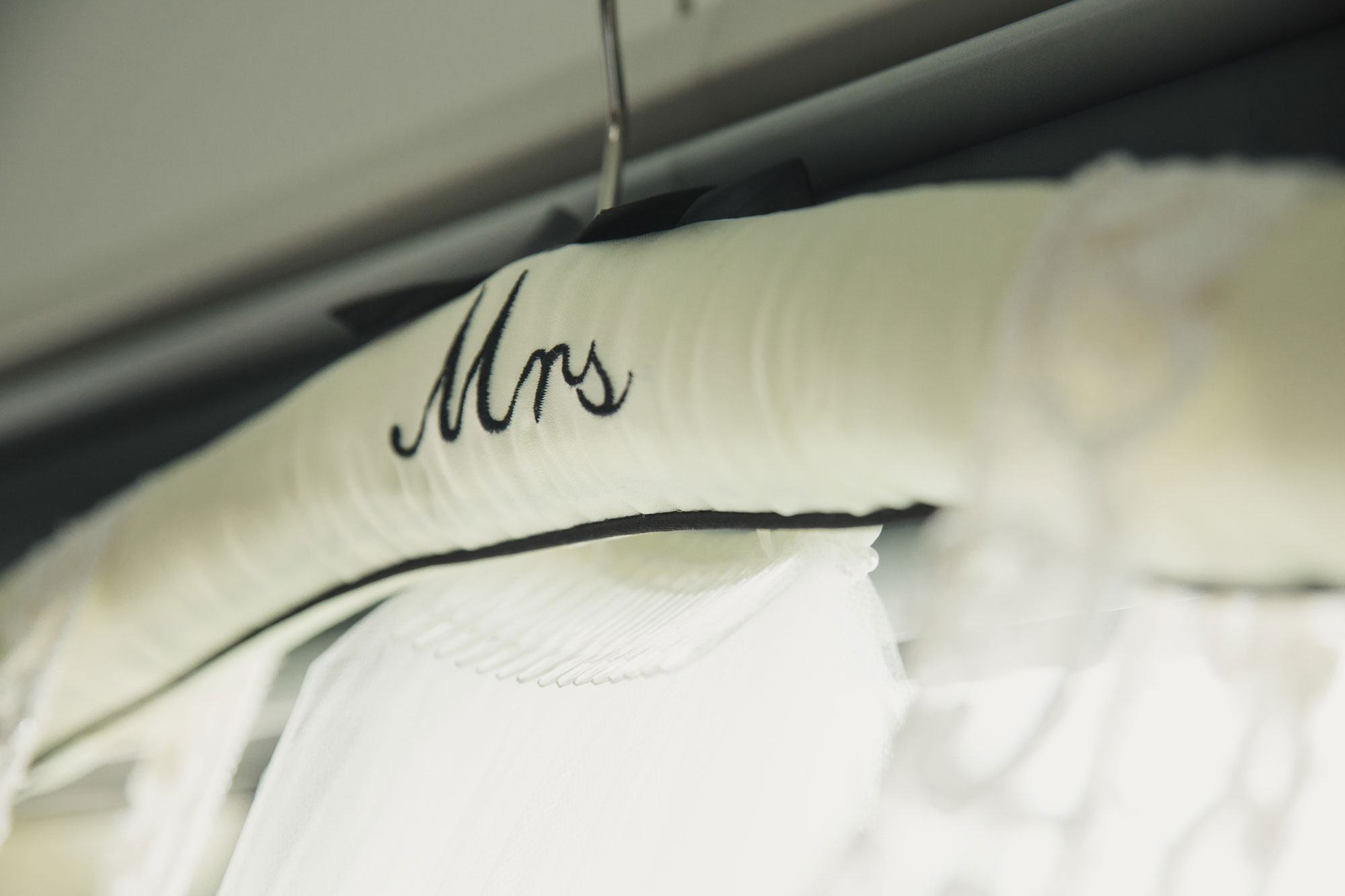 bride dress hanger