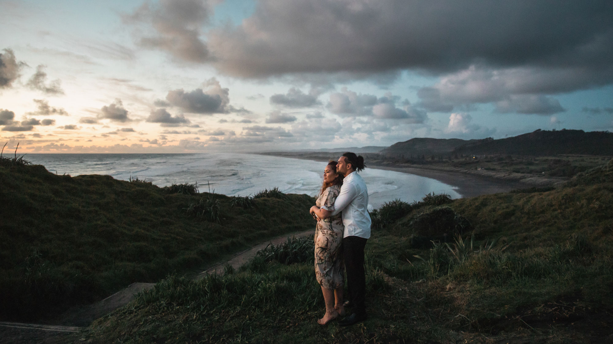 new zealand engagement photo shoot