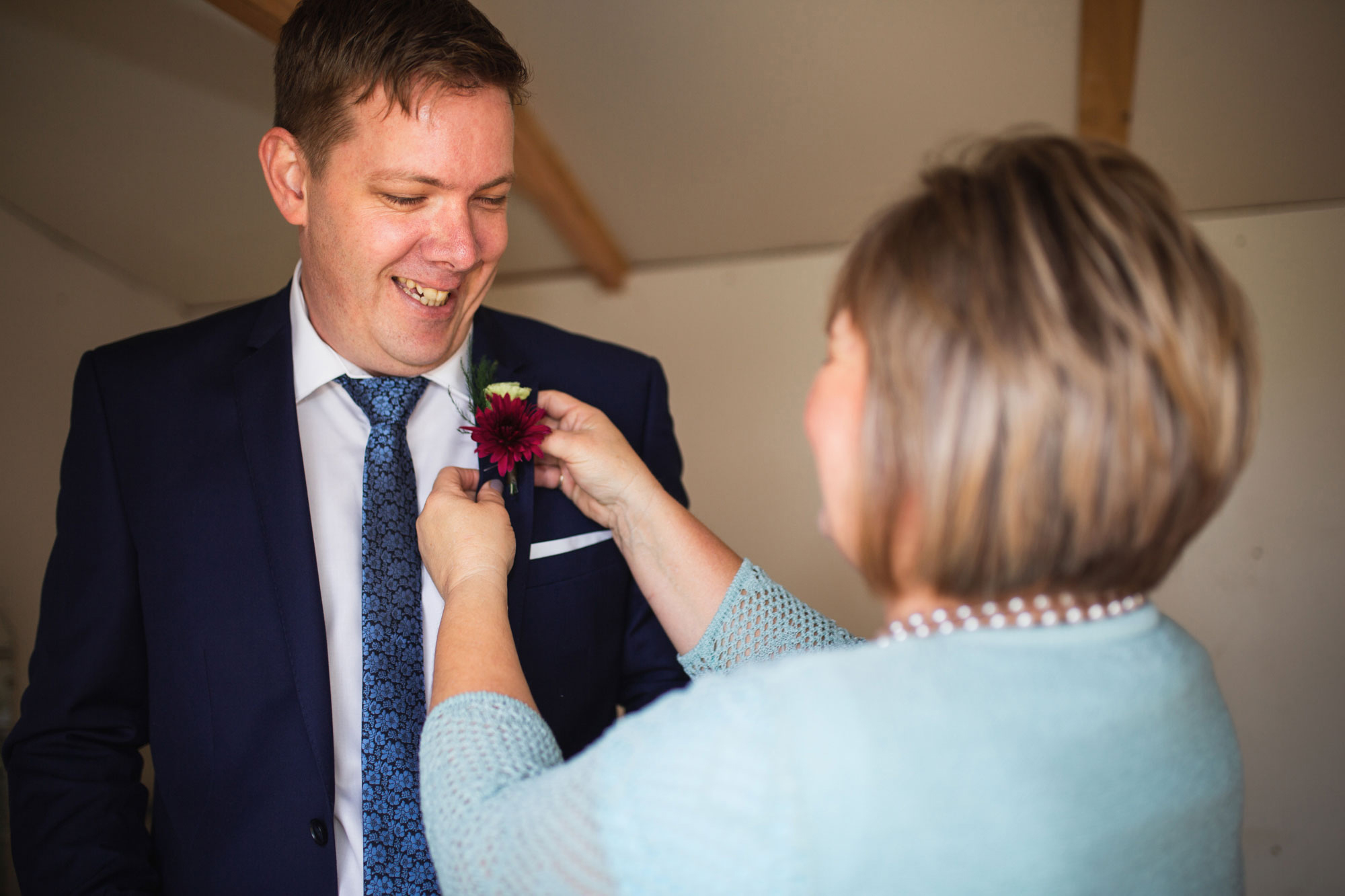 groom before the wedding