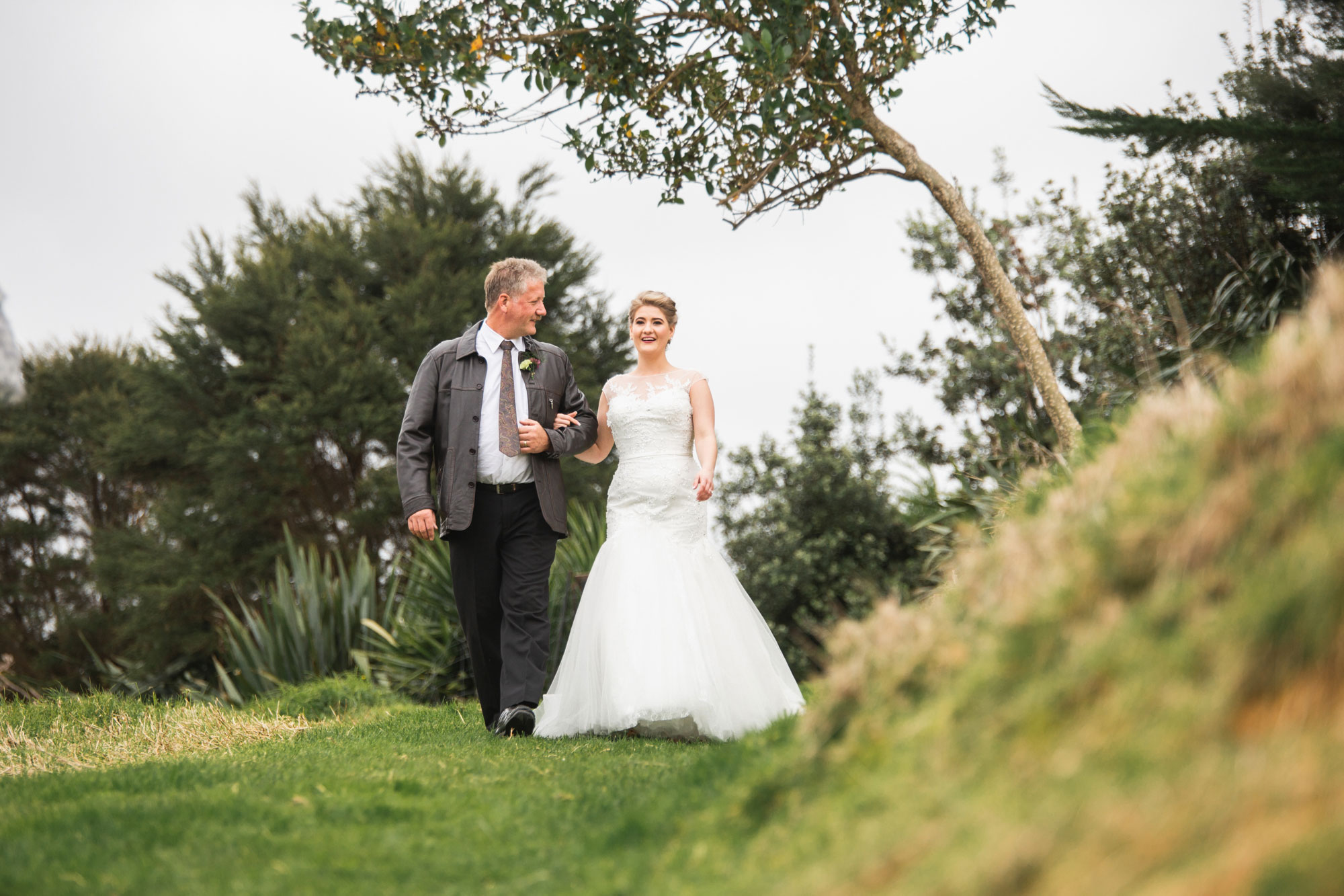 bride walking down the aisle