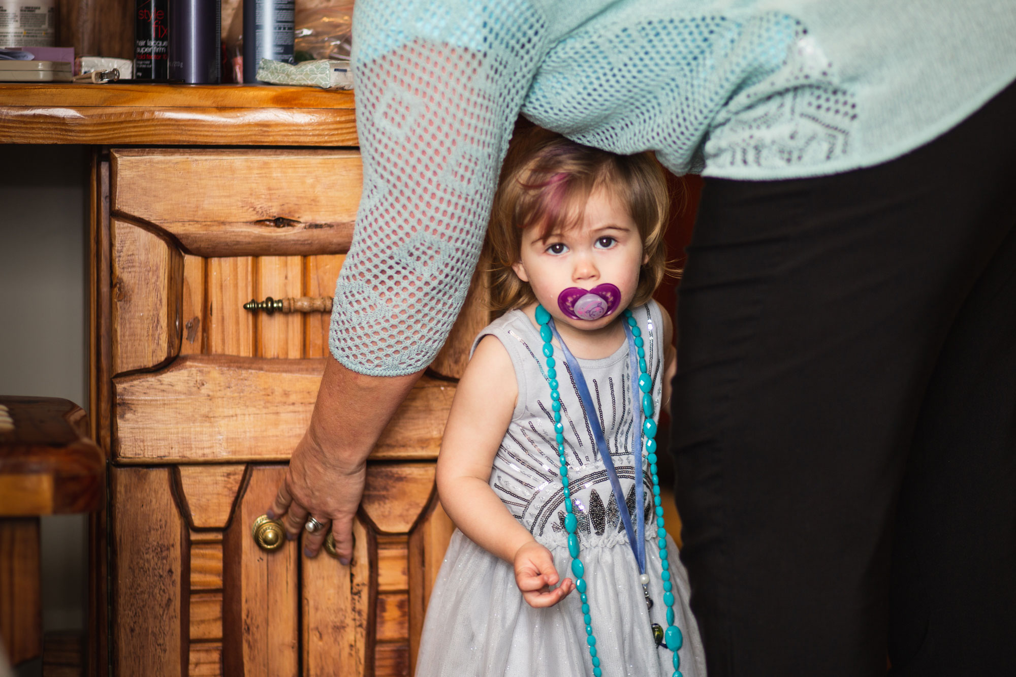 girl at the wedding