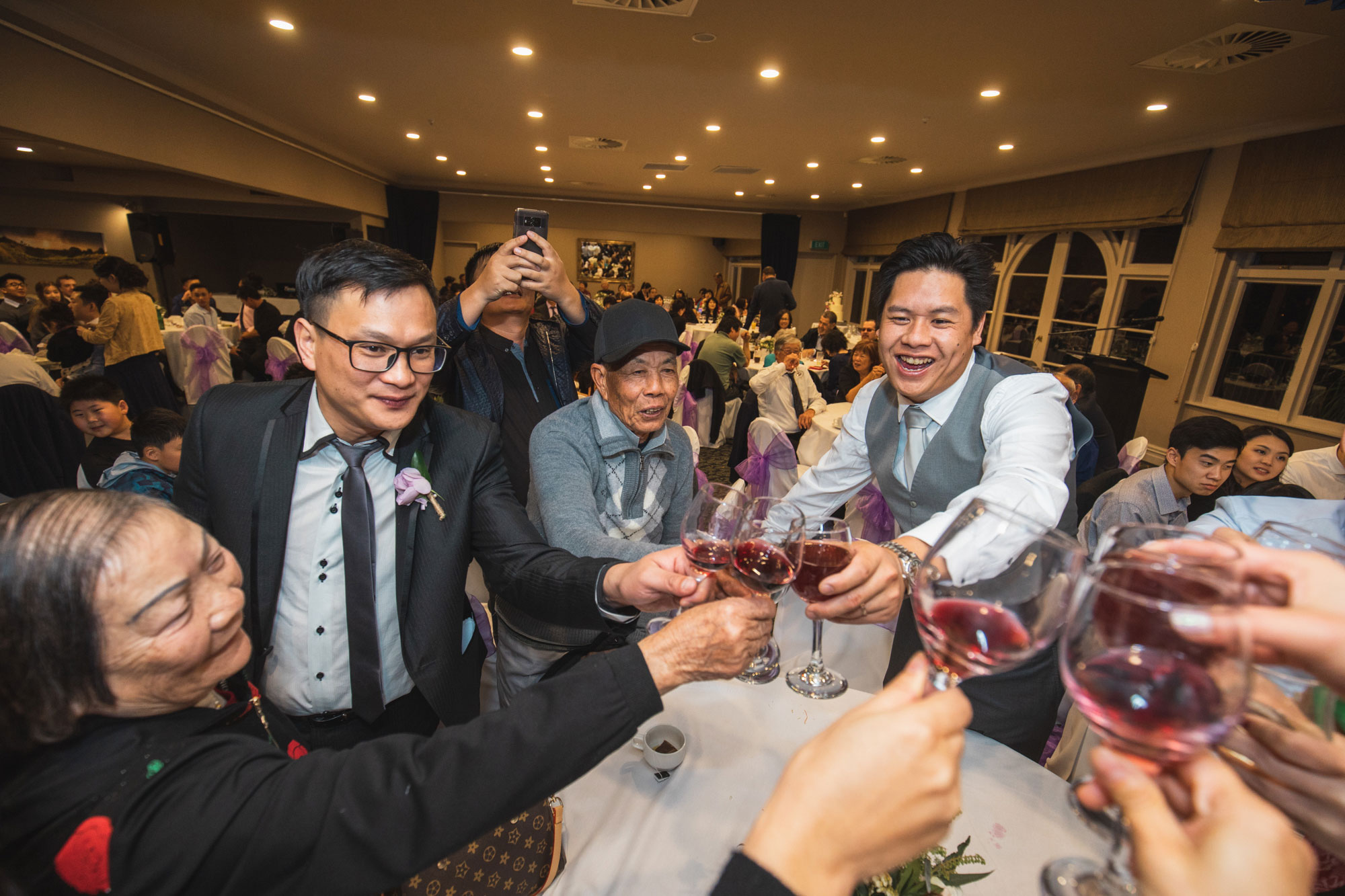 chinese wedding table toasts