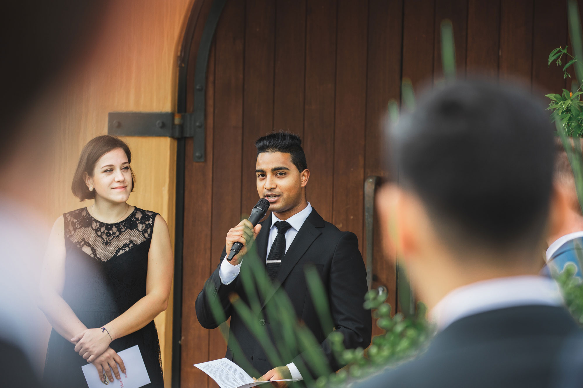 auckland wedding brother speech