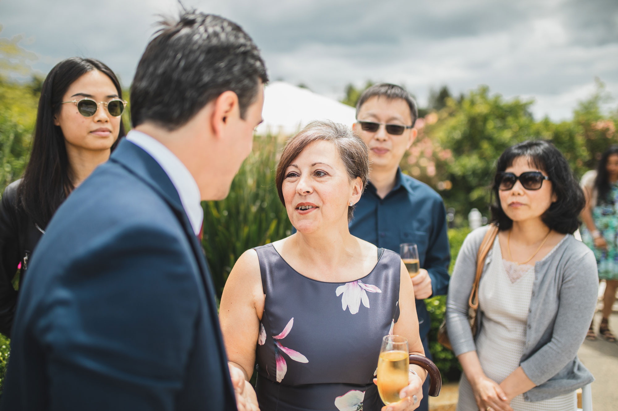 auckland wedding celebrant smiling