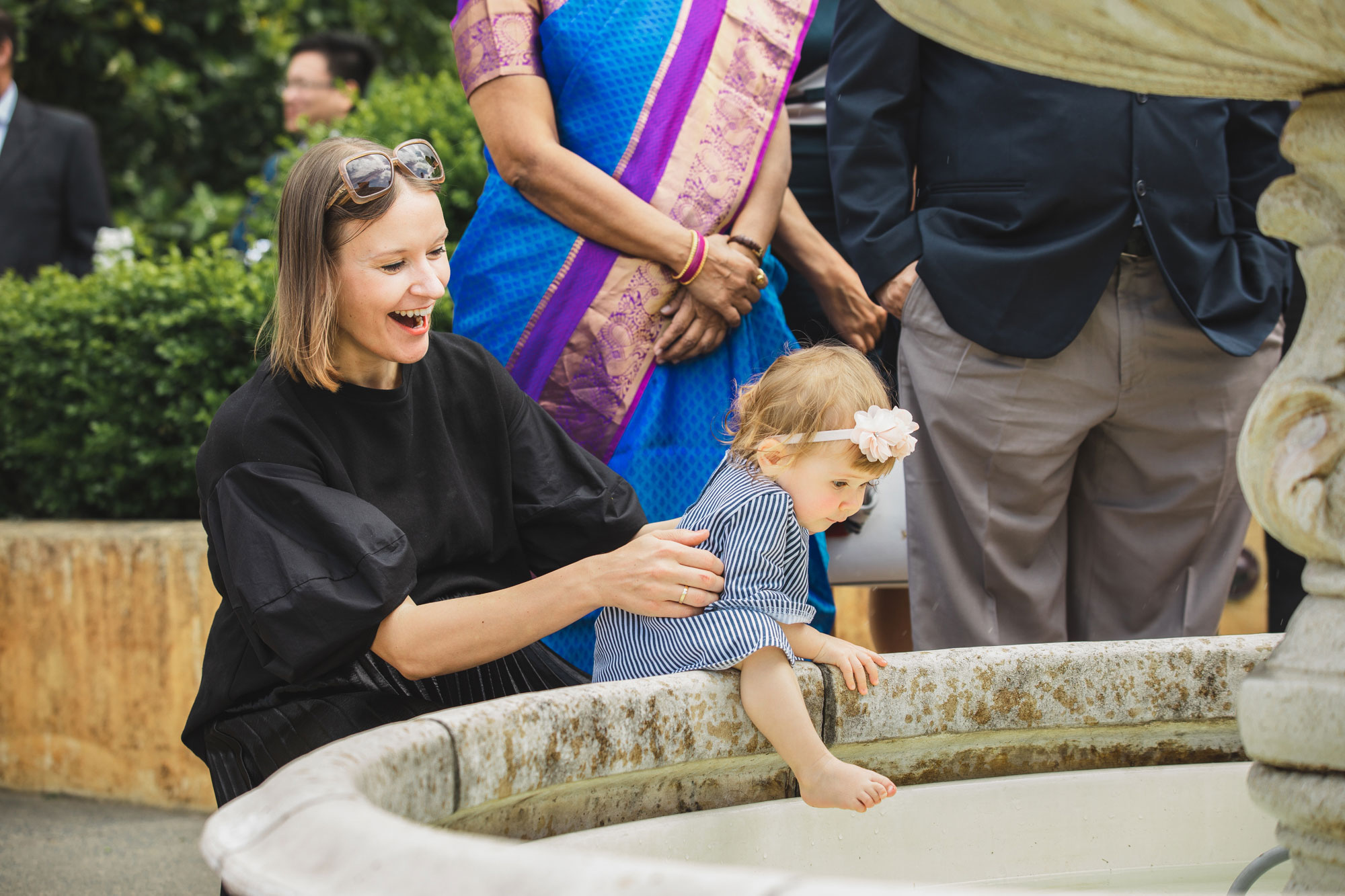 auckland wedding mother and child