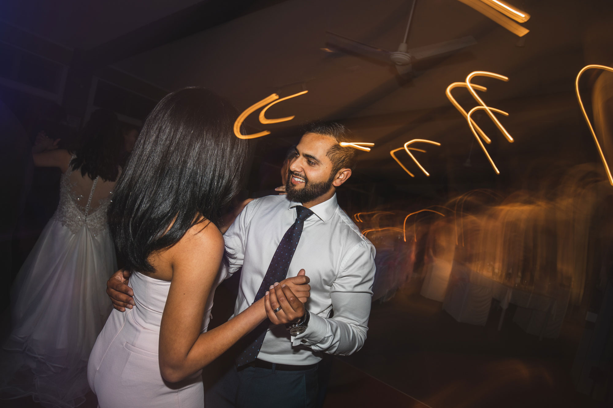 auckland wedding guests dancing