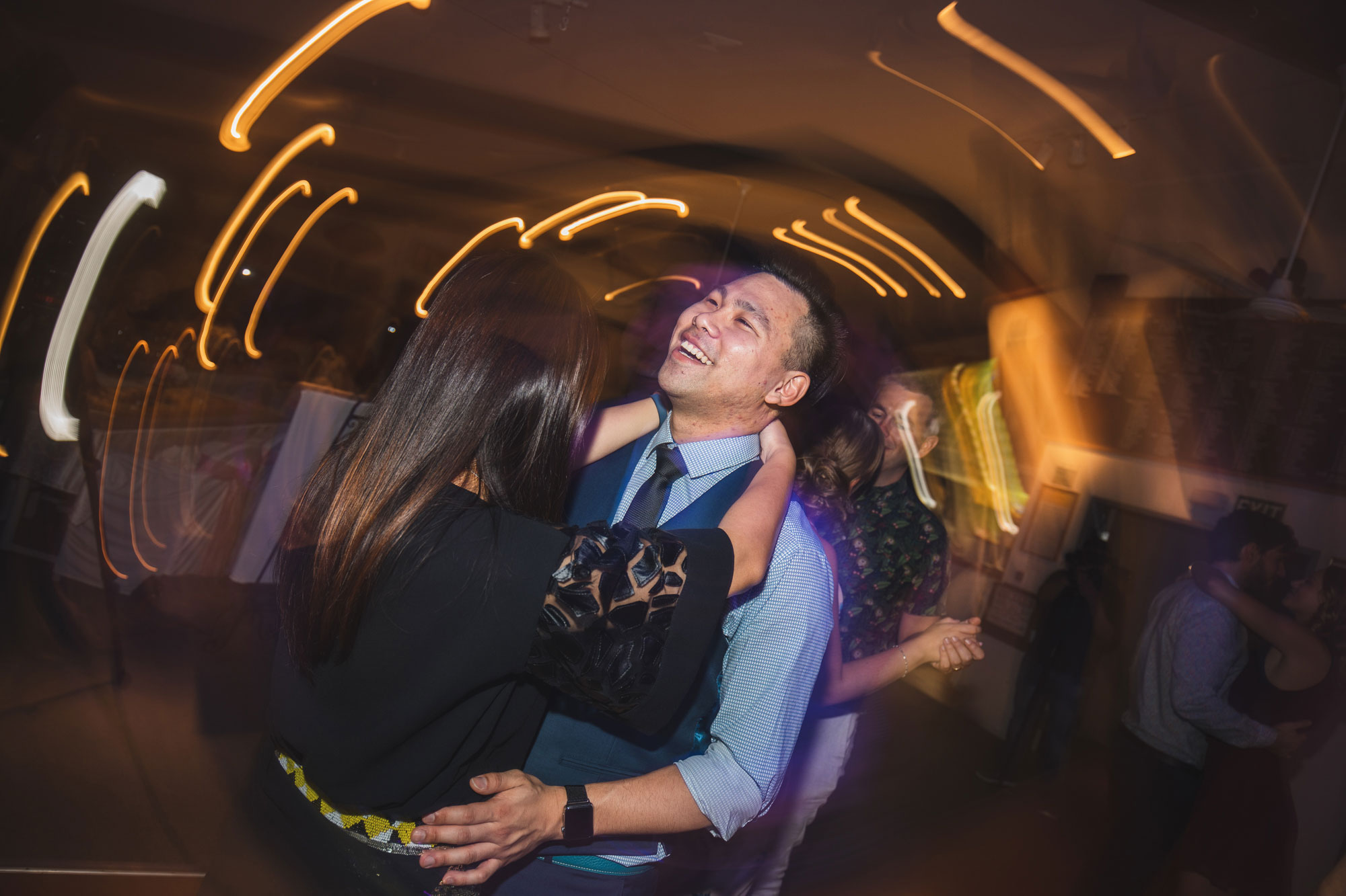 auckland wedding dance floor action