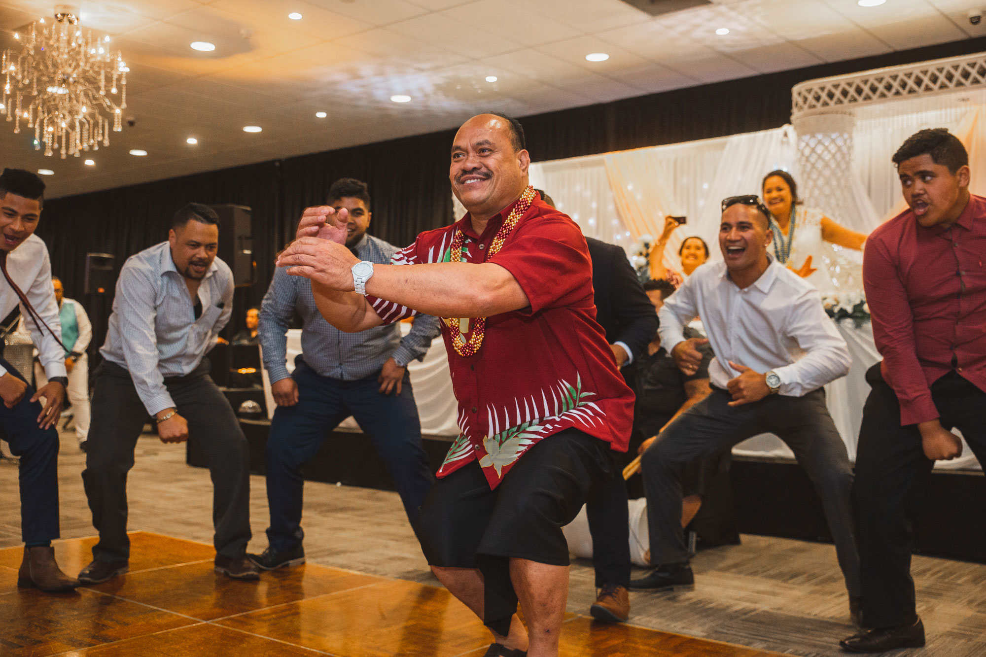 wedding guest dancing