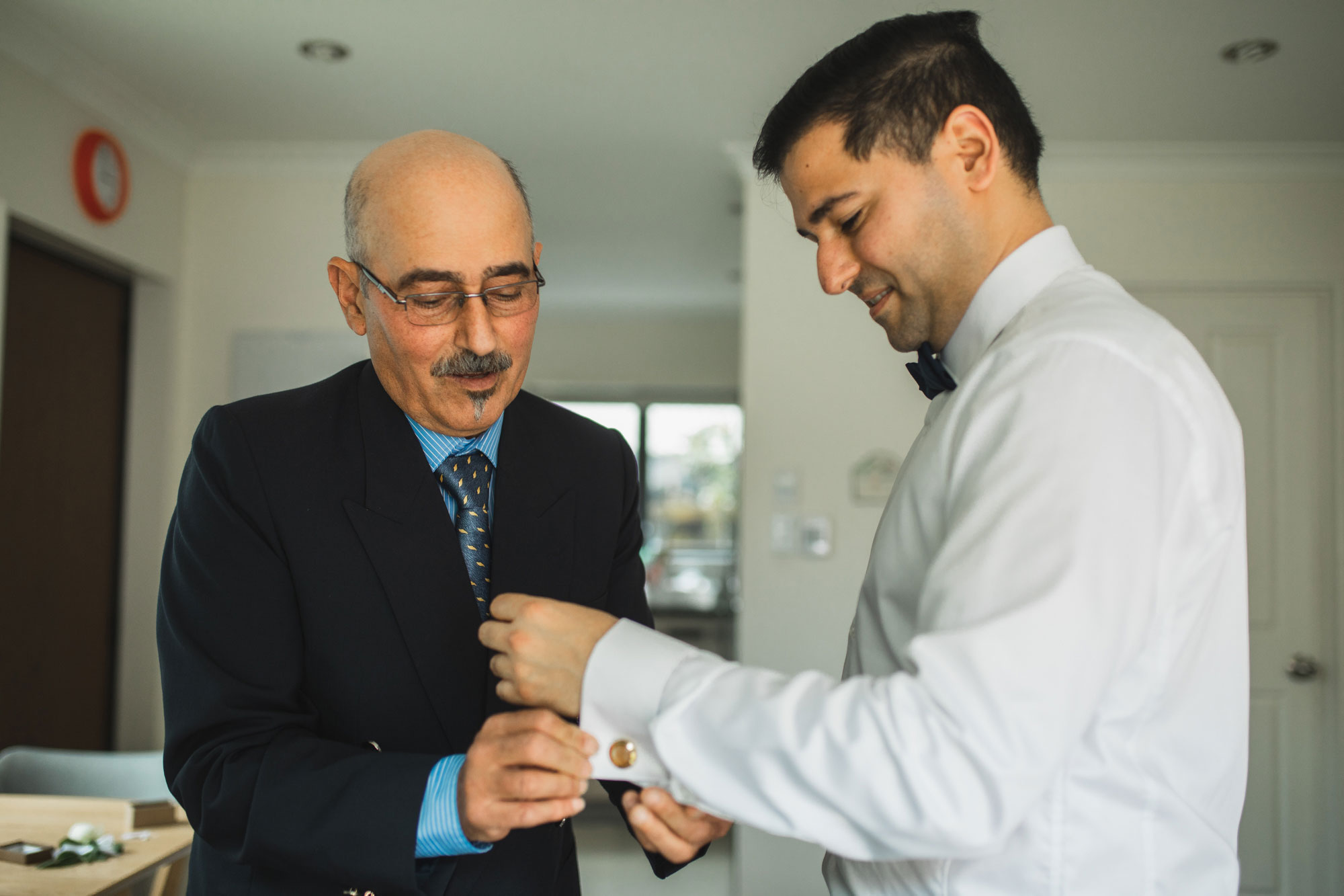 auckland groom and father