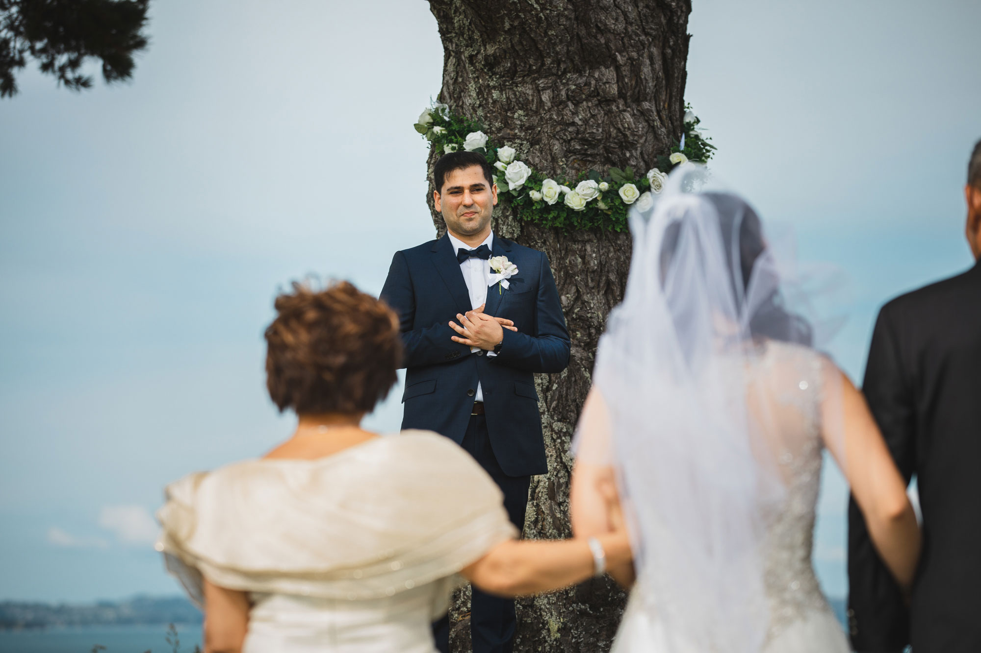 howick golf course wedding groom