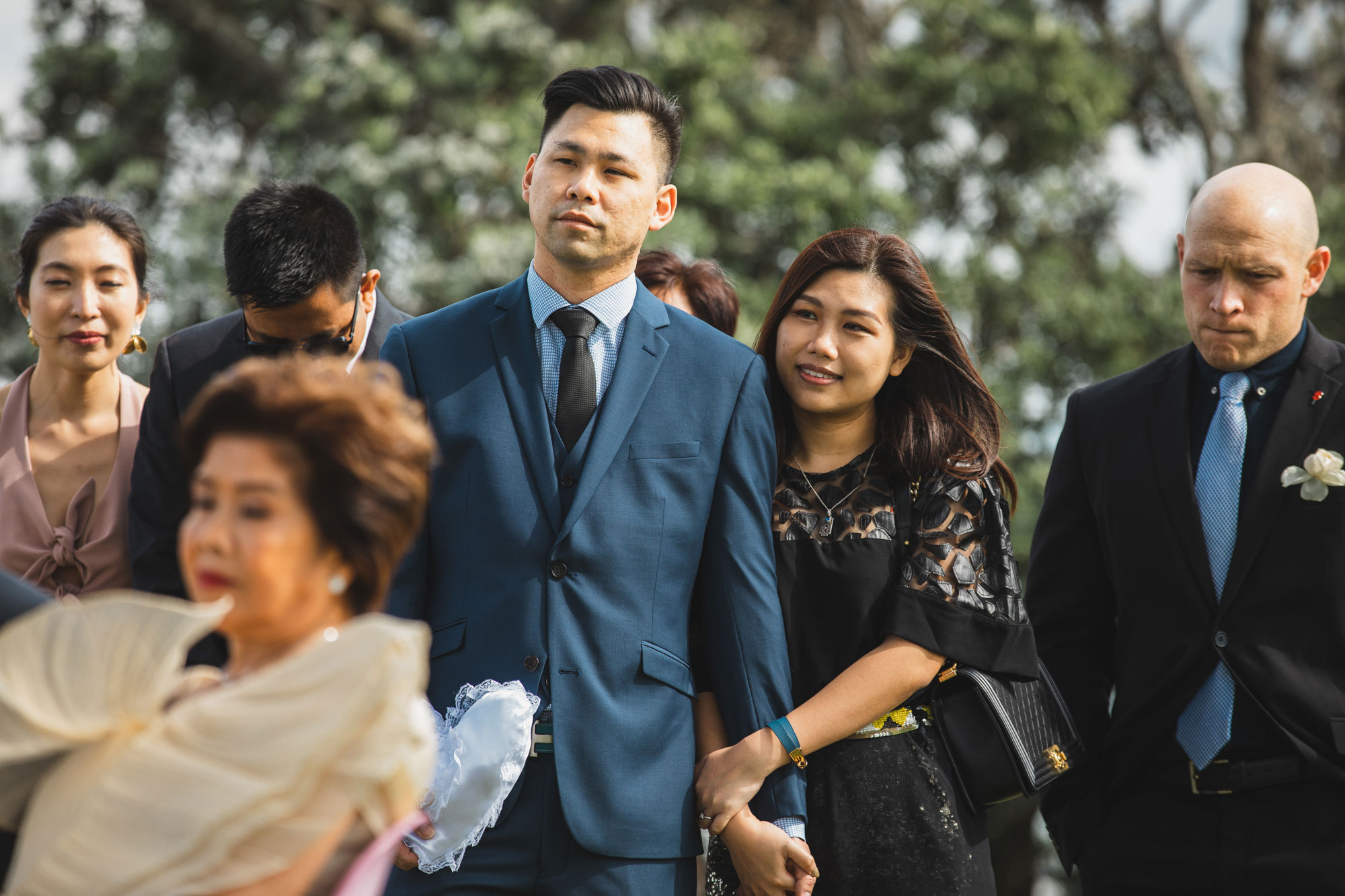 auckland wedding guests looking