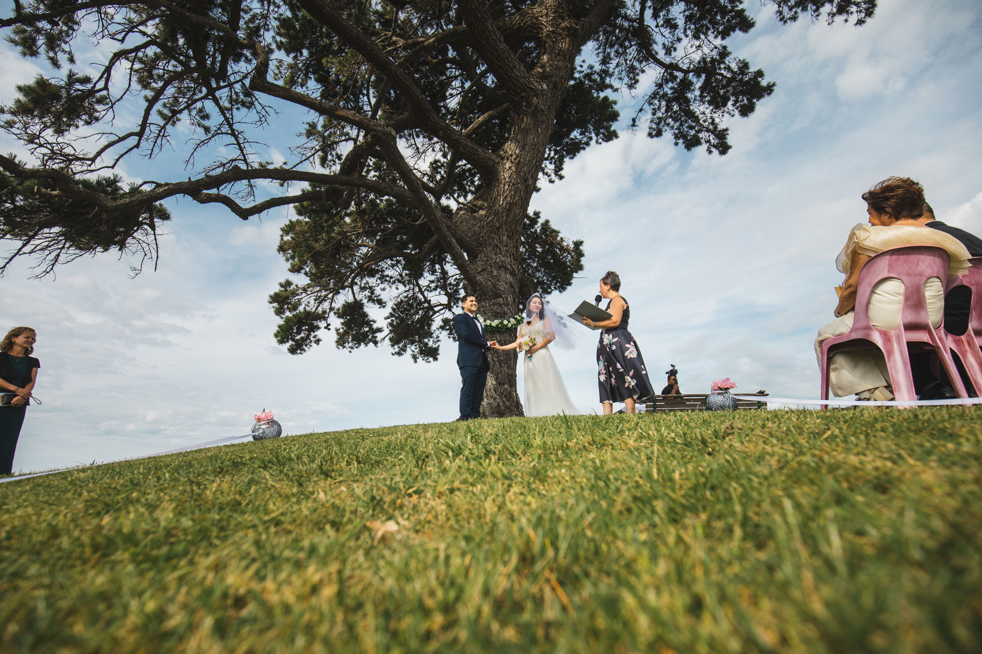 auckland howick golf course wedding ceremony