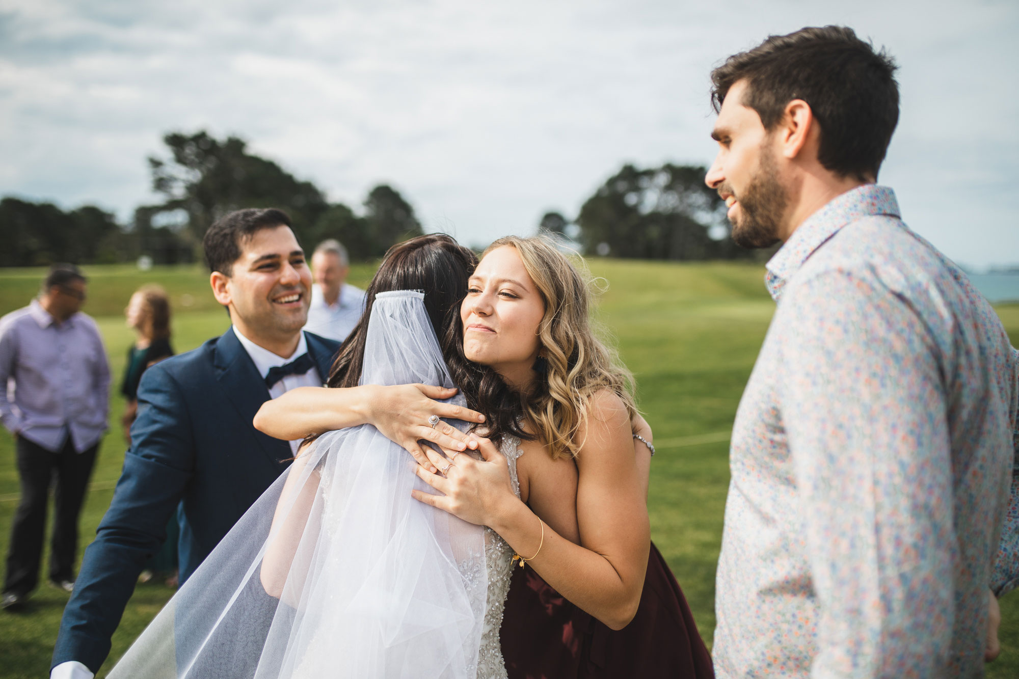 auckland wedding friend of bride