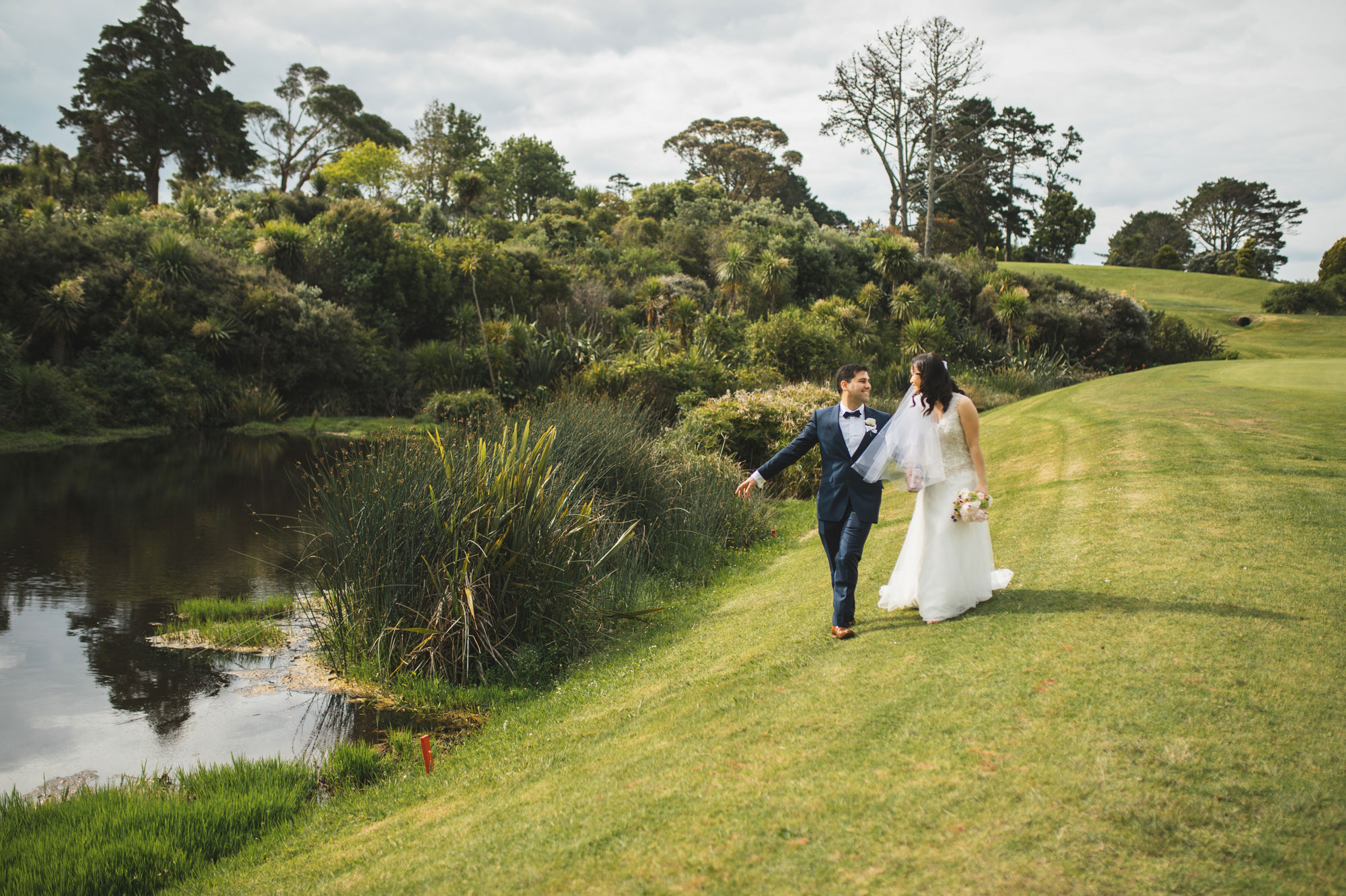 auckland wedding couple photo