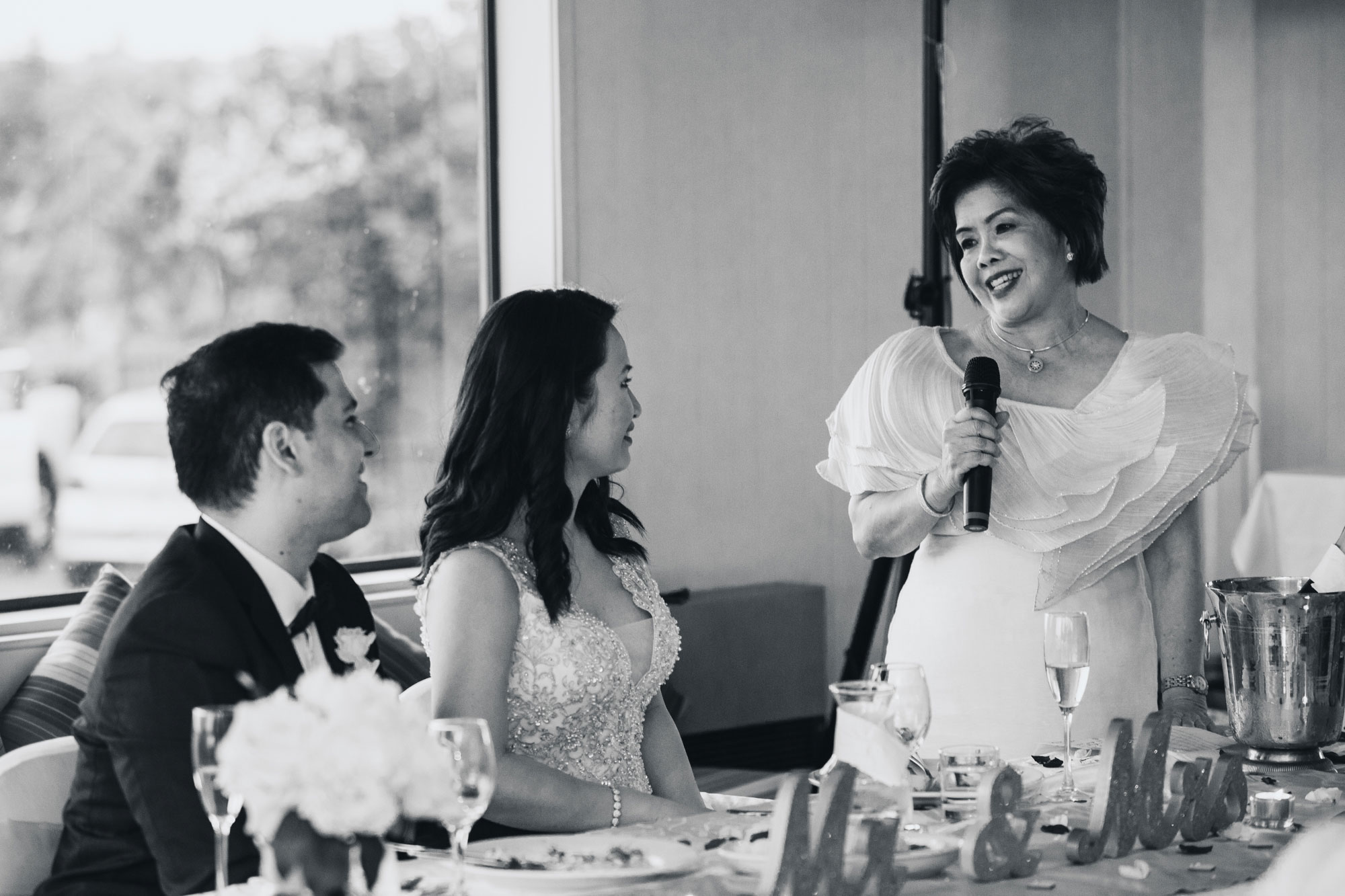 auckland wedding bride mother's speech