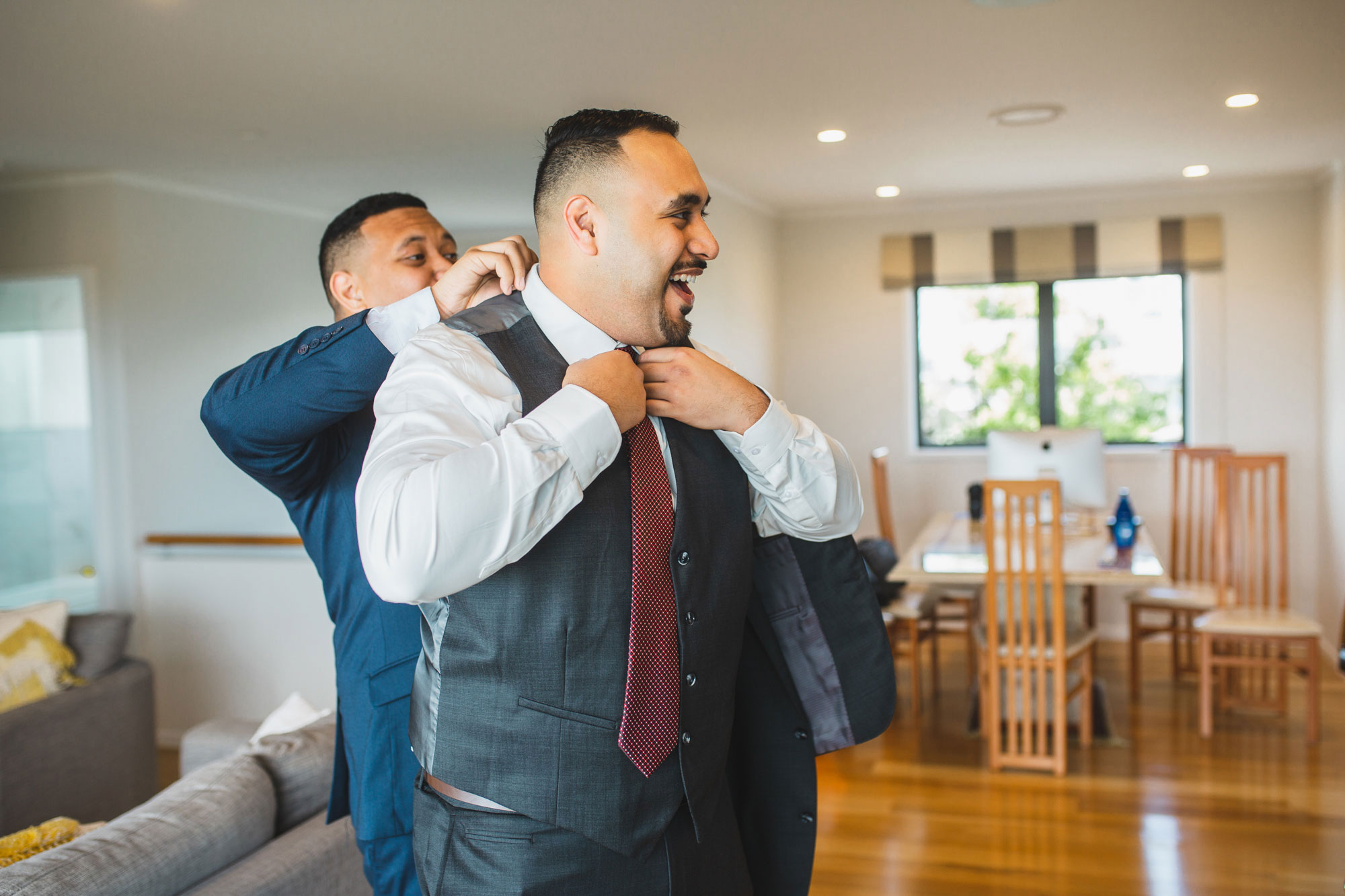 the groom and best man