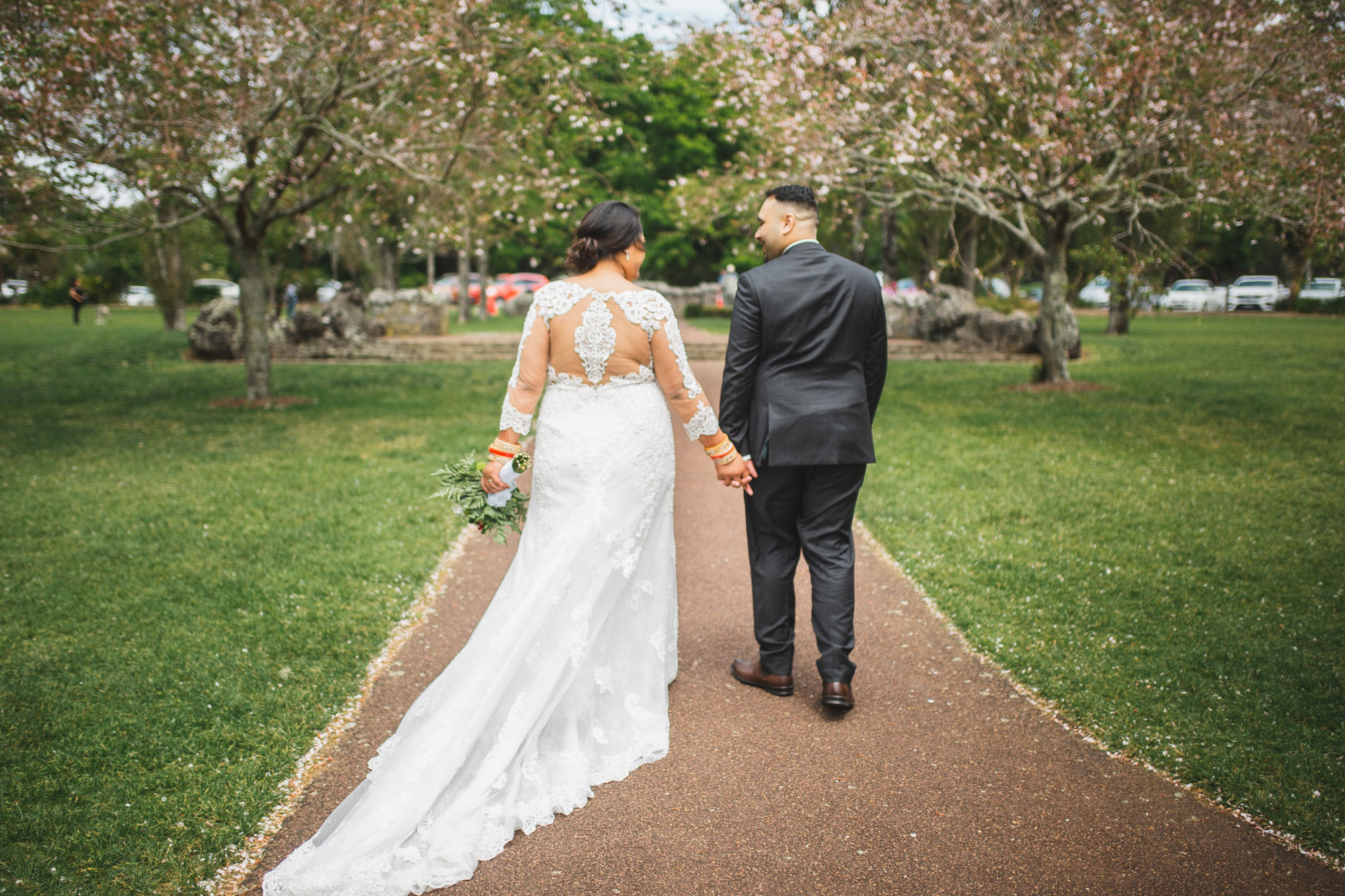 cornwall park wedding photo