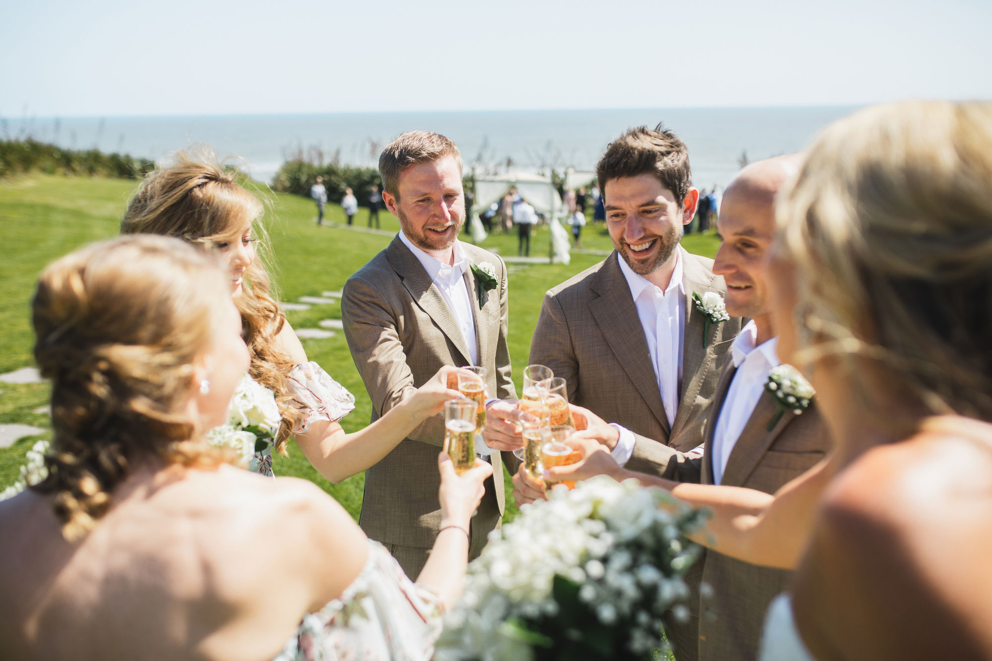 wedding party toast