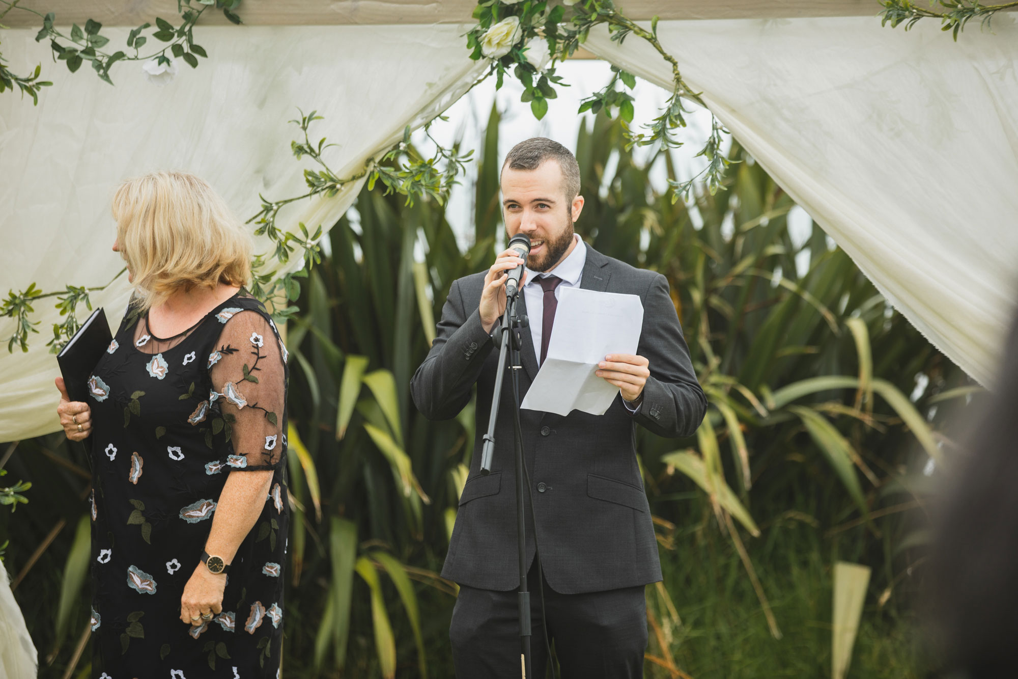 castaways wedding emcee