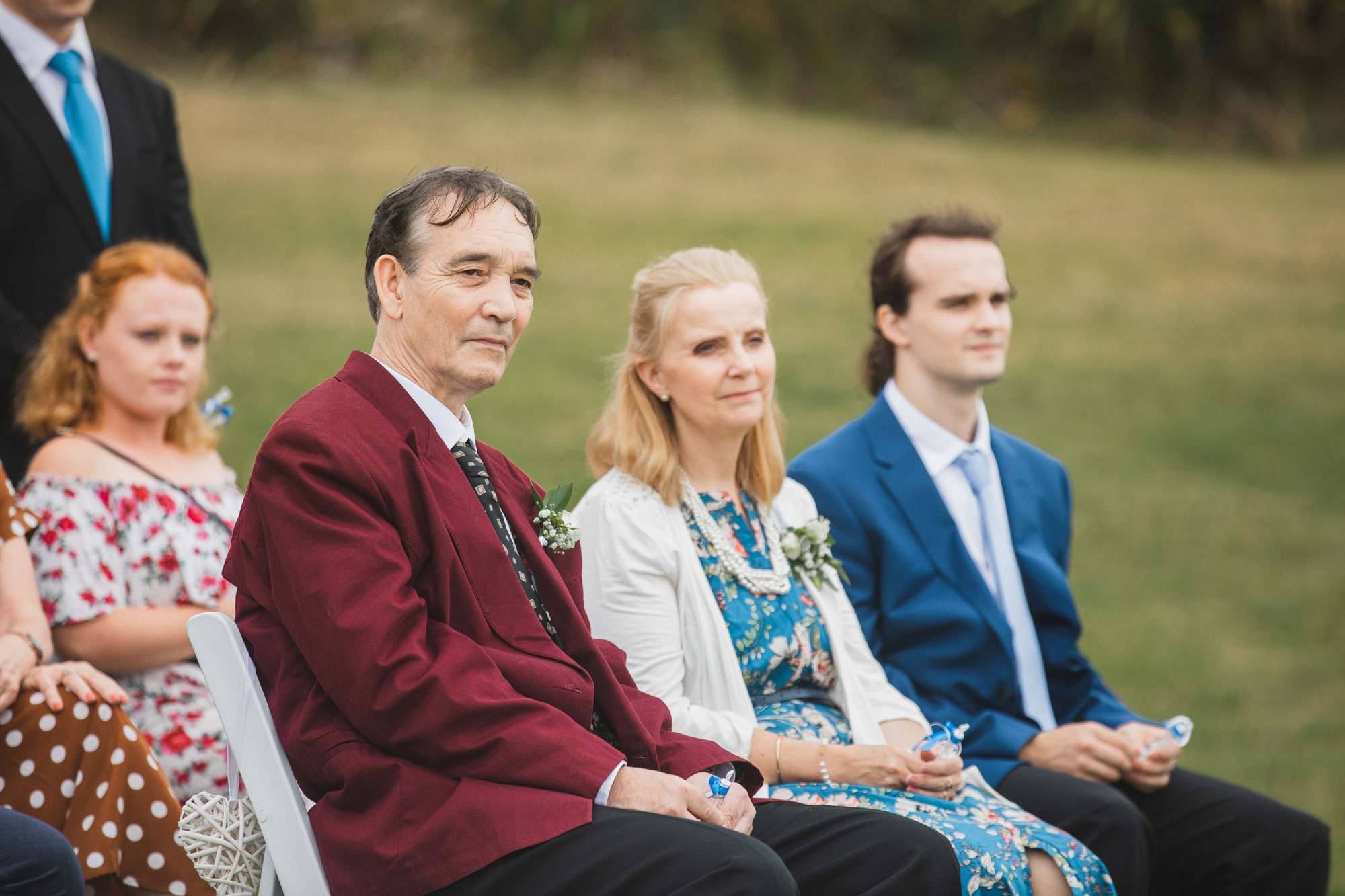 castaways auckland wedding groom's family