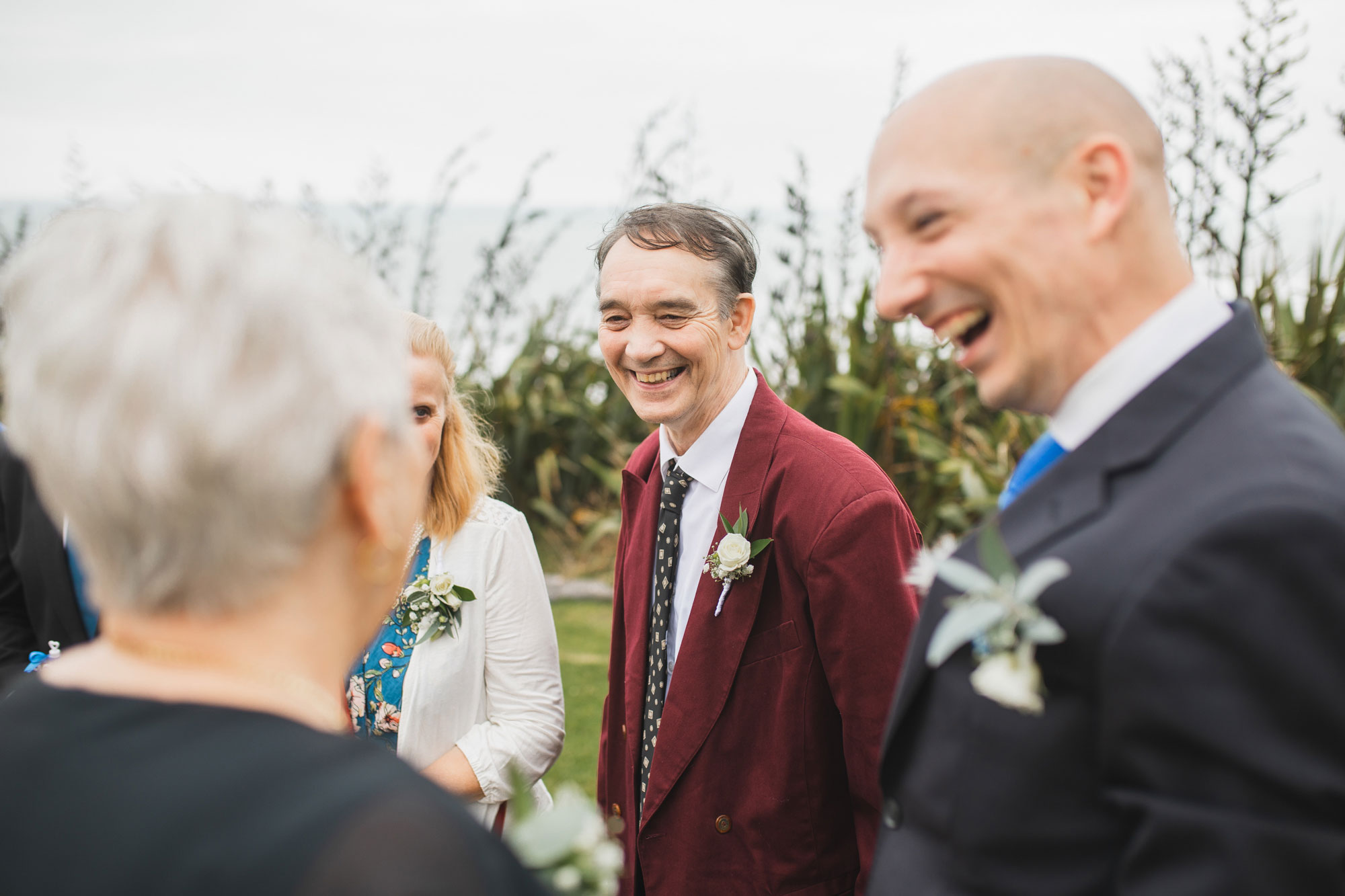 castaways auckland wedding father and groom