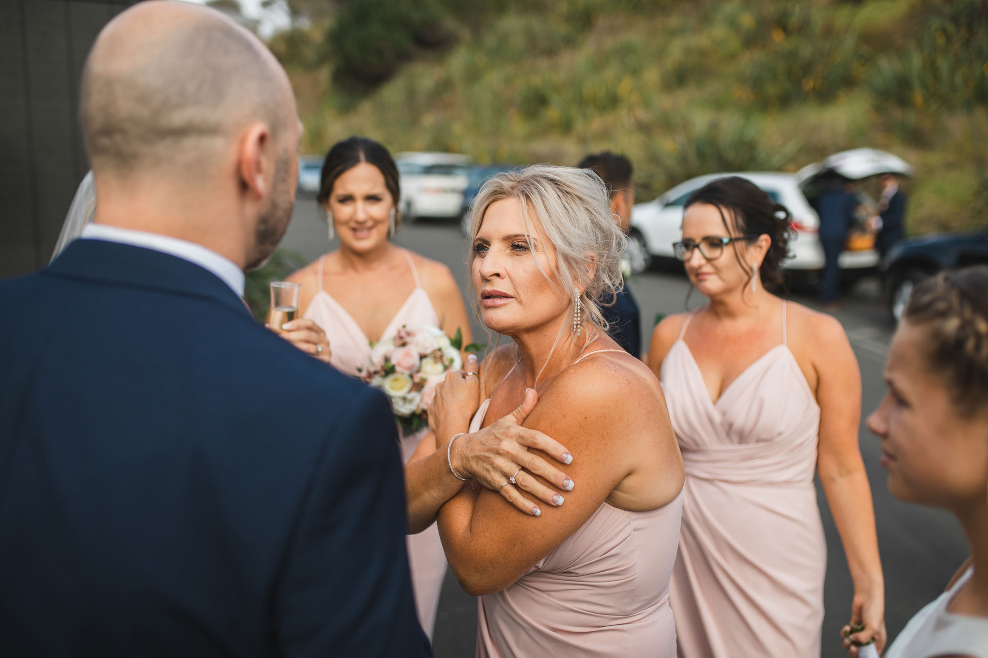 auckland castaways wedding bridal party