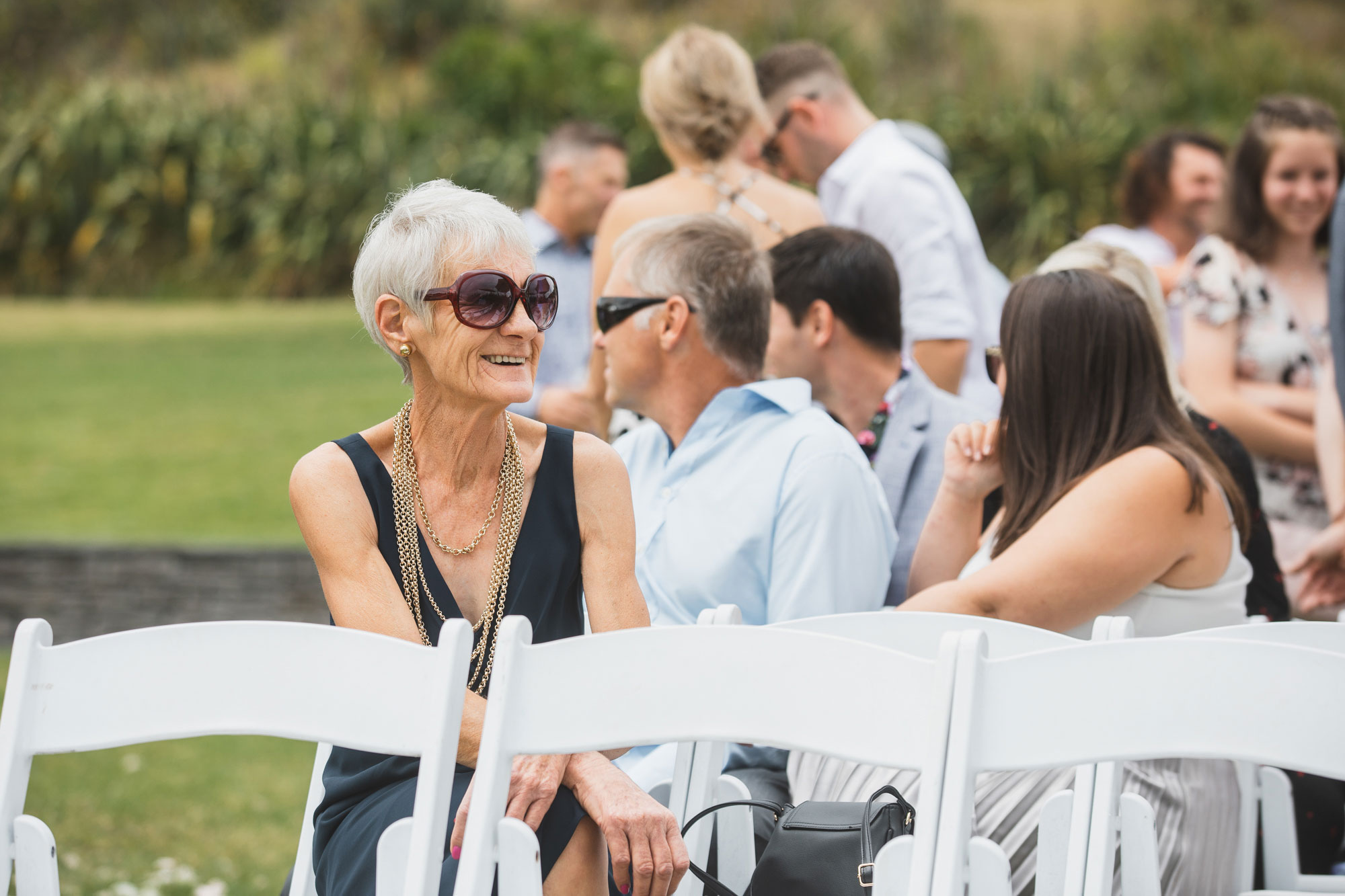 auckland castaways wedding guests waiting