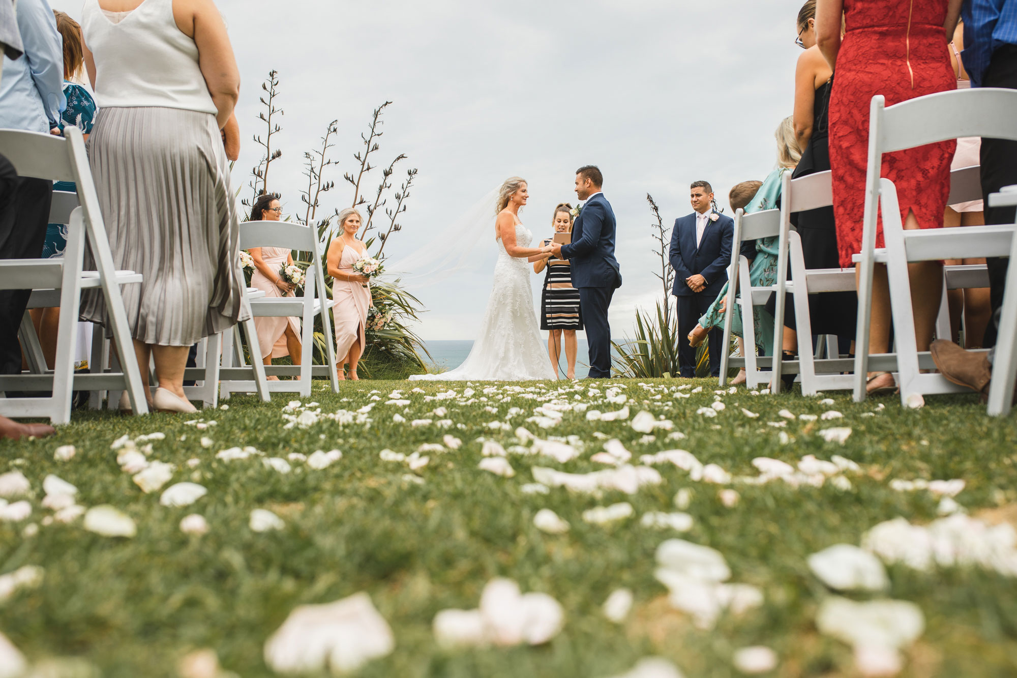 auckland castaways wedding ceremony