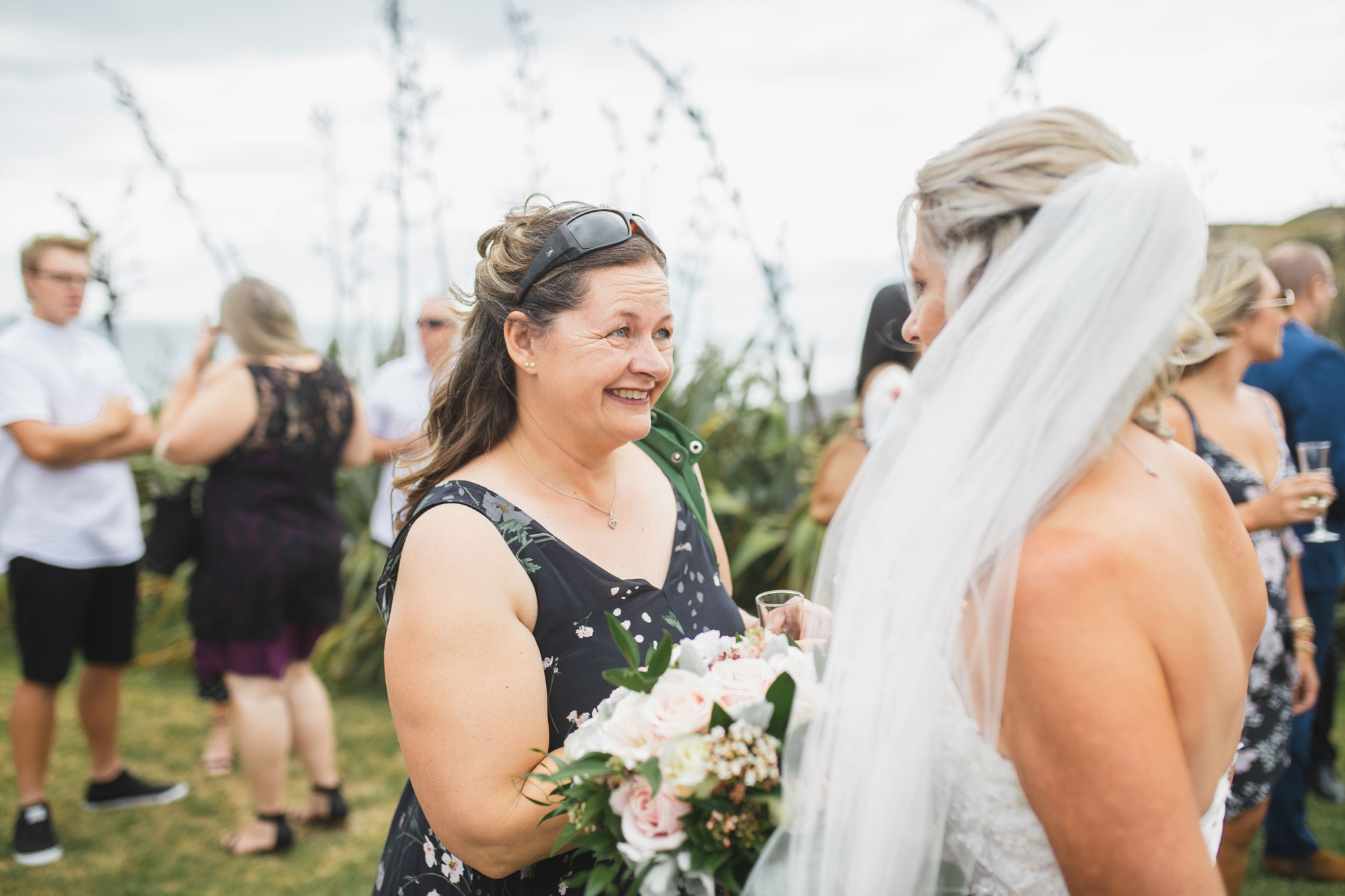 auckland castaways wedding guests having fun