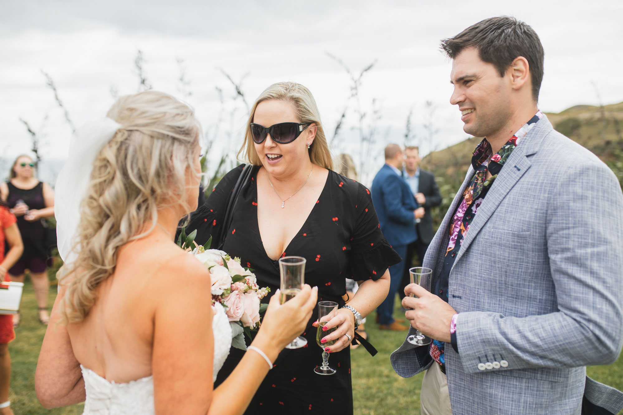 auckland castaways wedding friends blessing