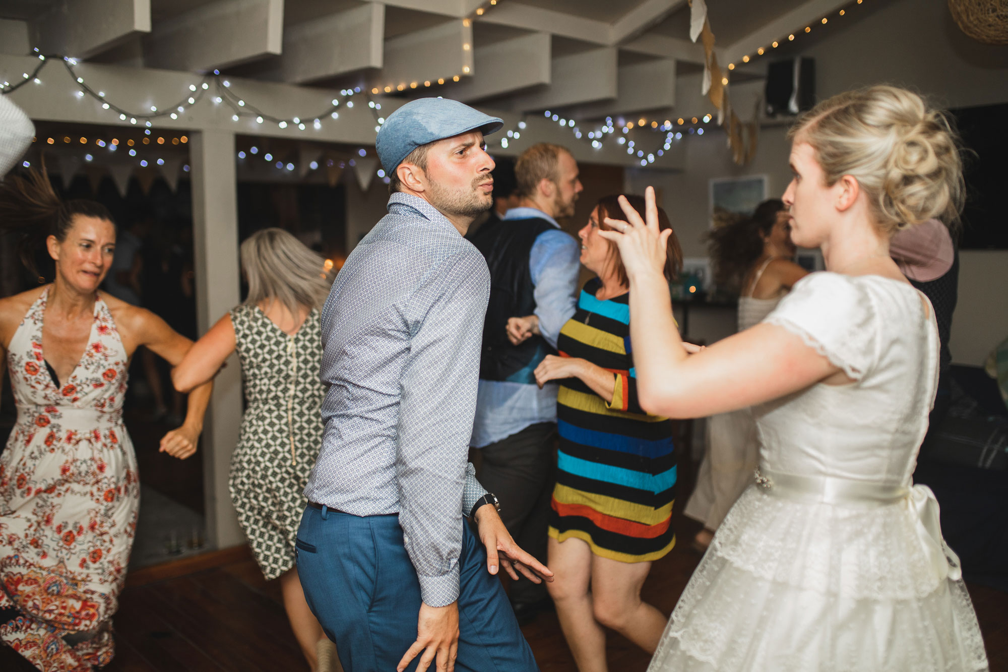 christchurch wedding couple on dance floor