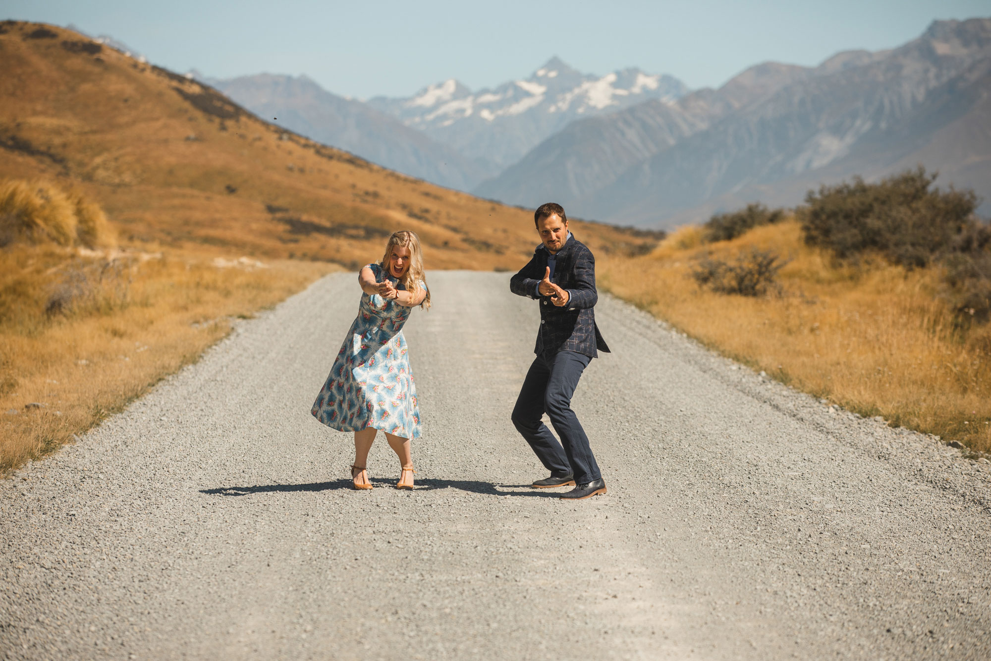 christchurch wedding photo couple fun