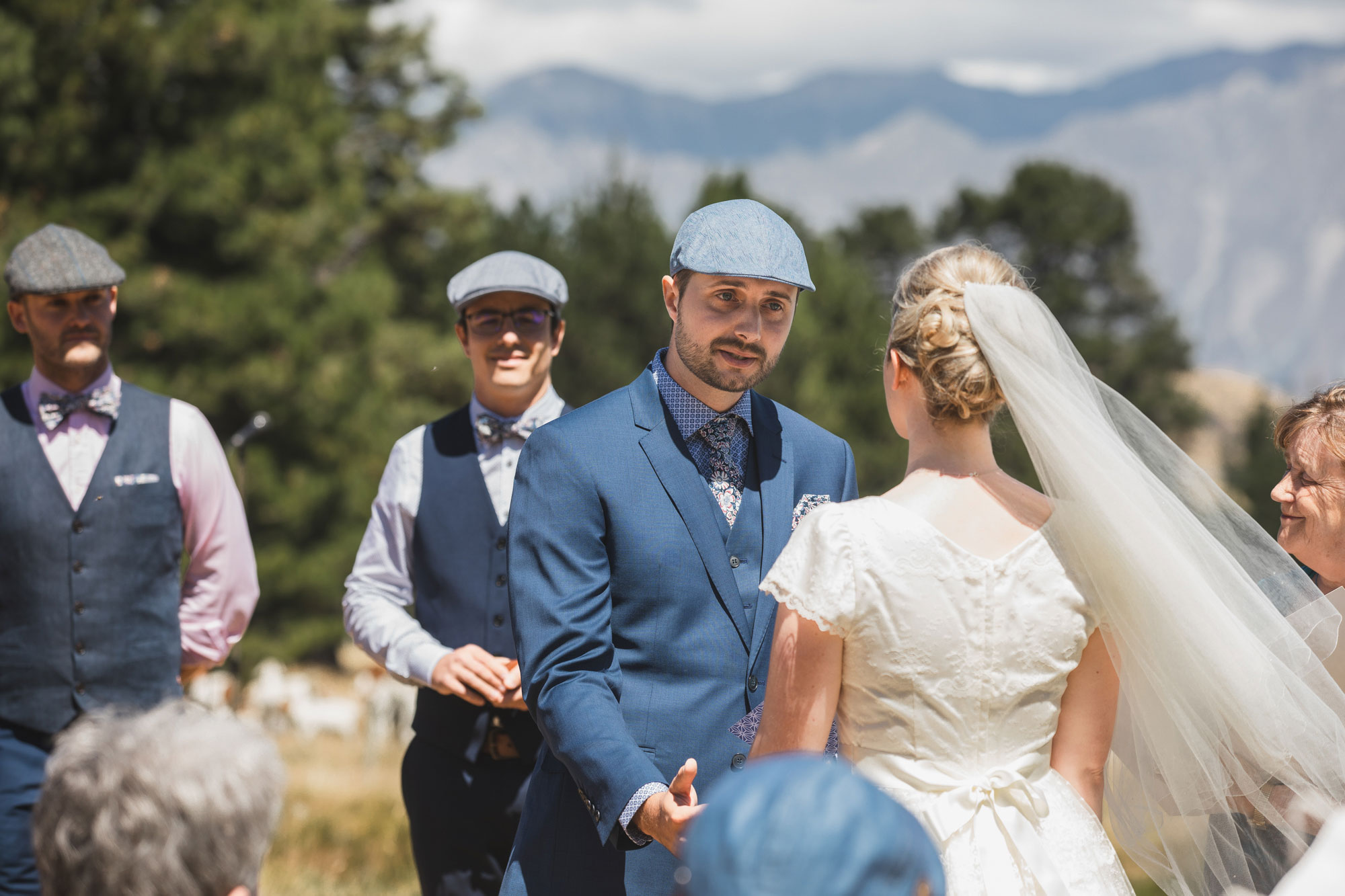 christchurch wedding groom vows