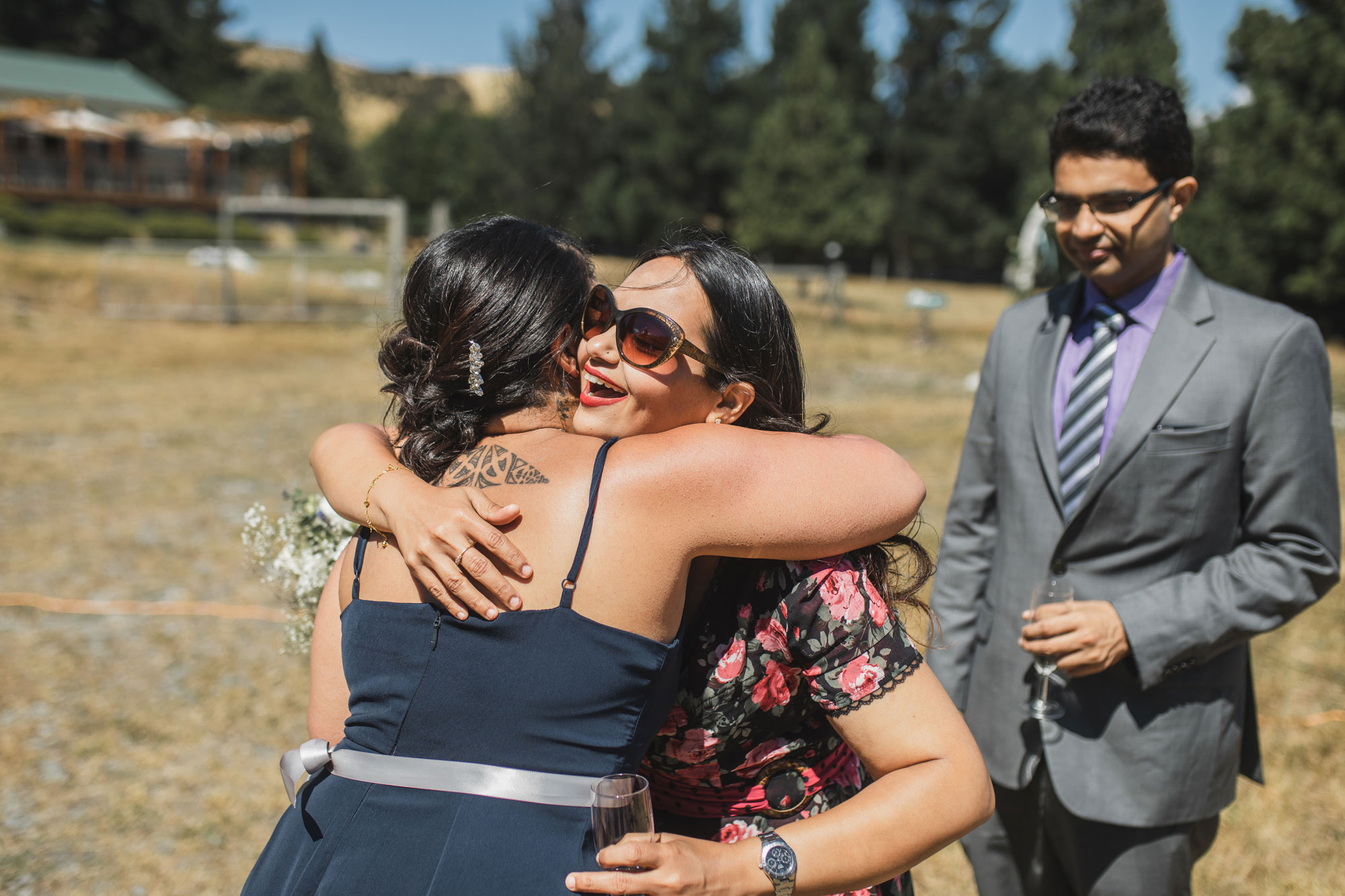 mt. potts lodge wedding guests