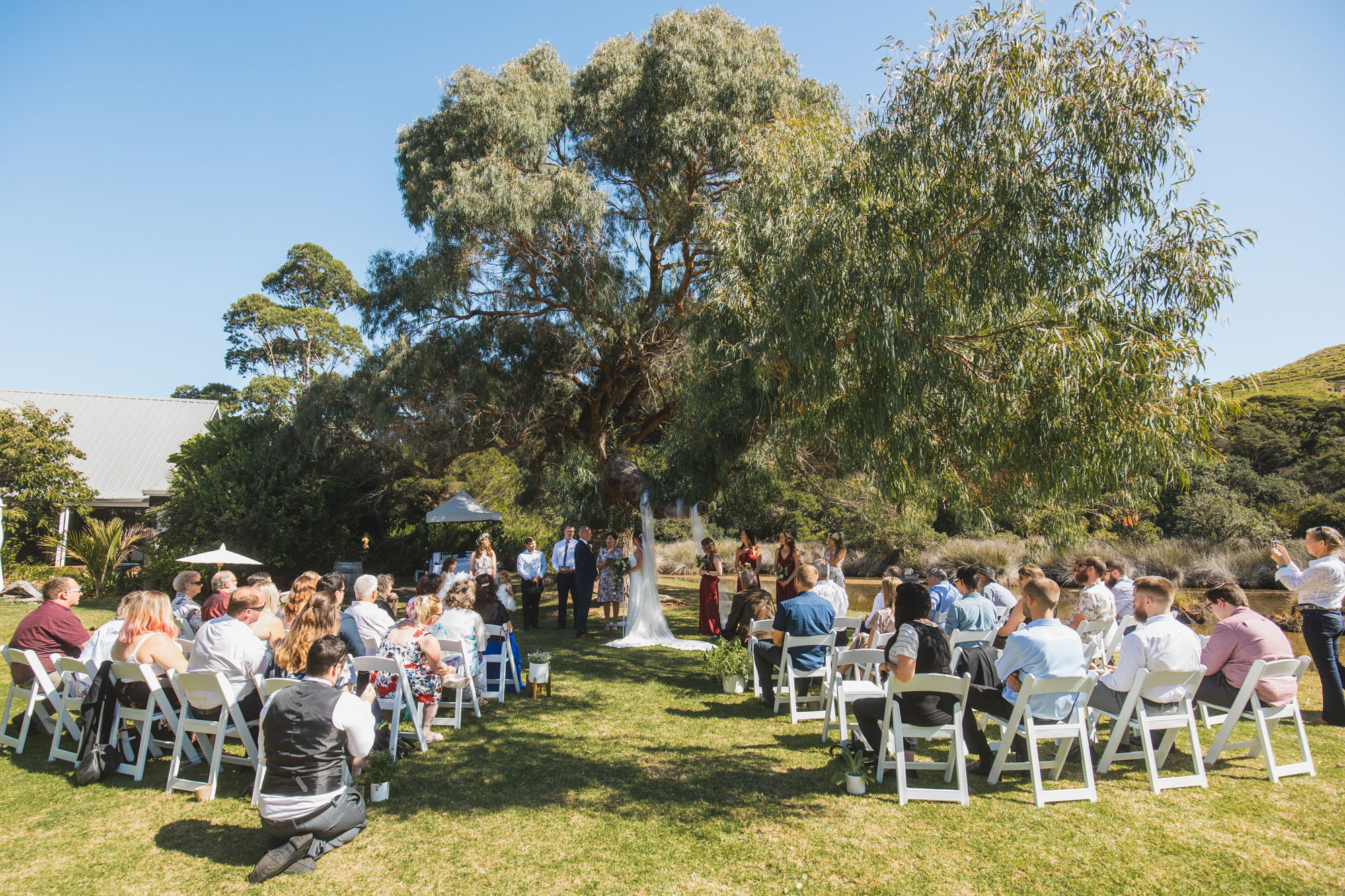 auckland tawharanui lodge wedding ceremony venue