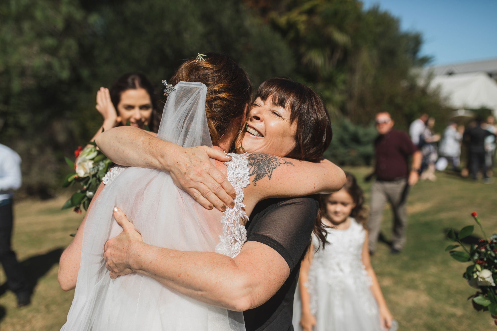 auckland tawharanui lodge wedding mother of bride