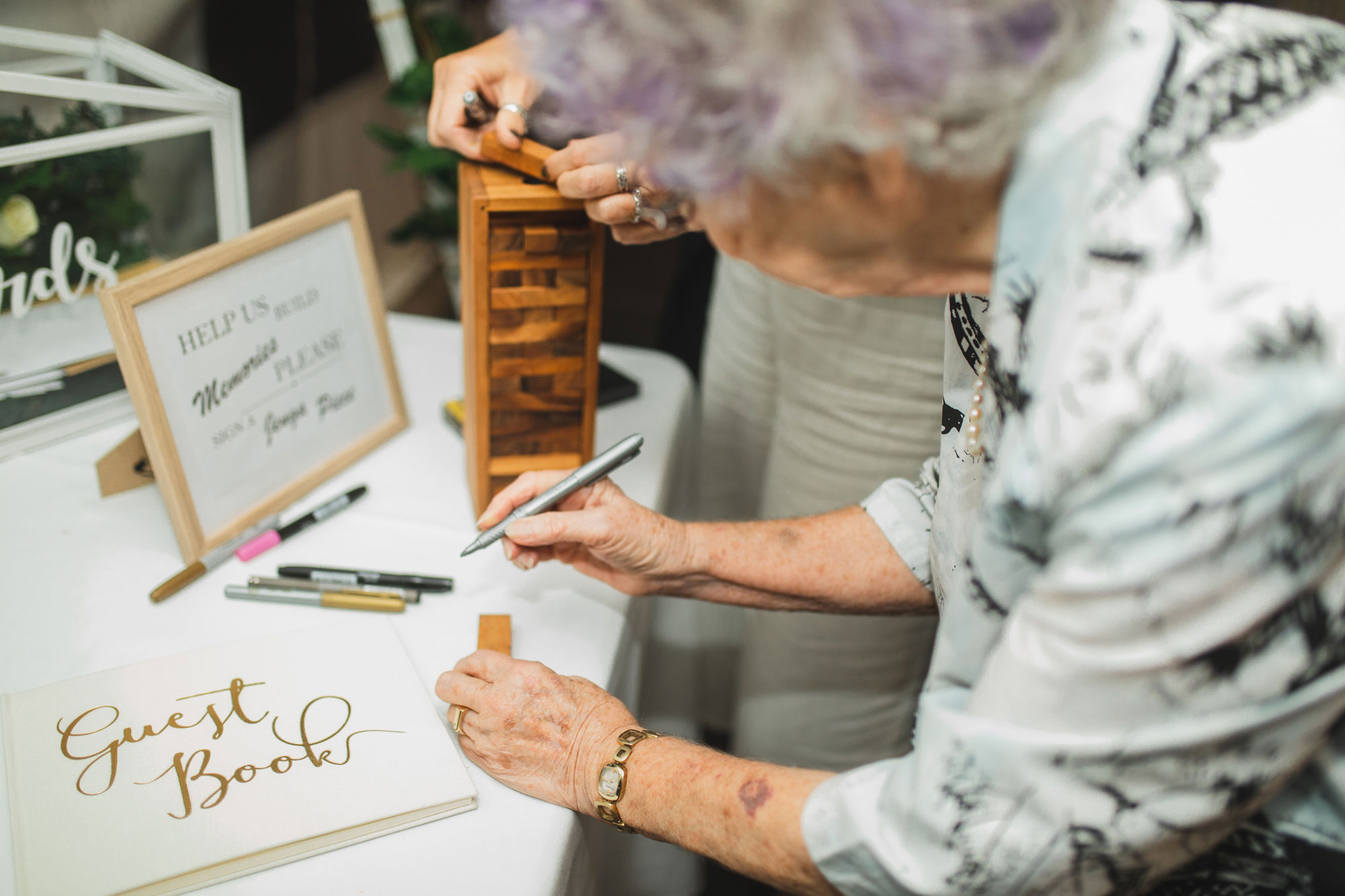auckland tawharanui lodge wedding grandma guestbook