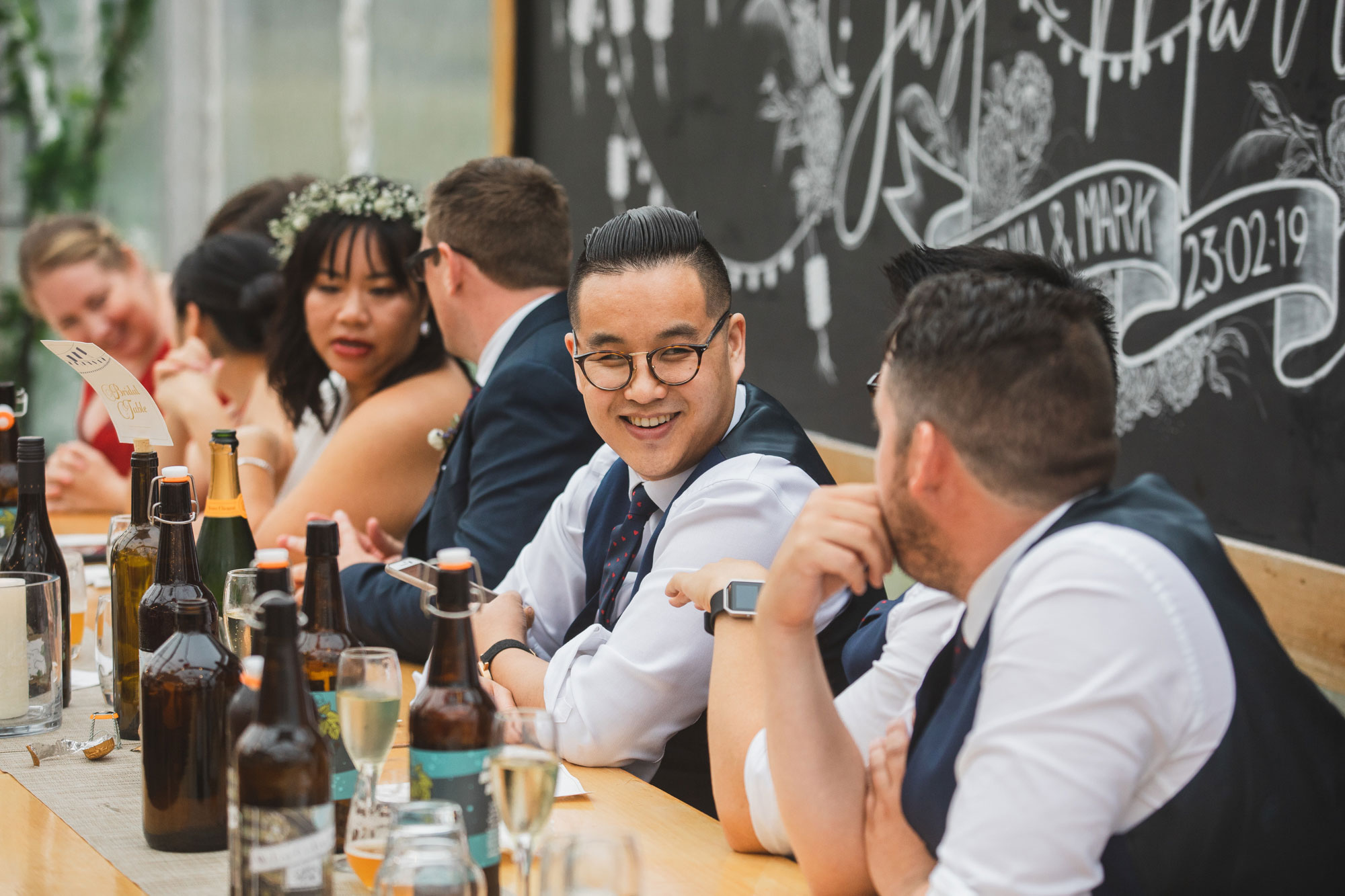 auckland wedding head table