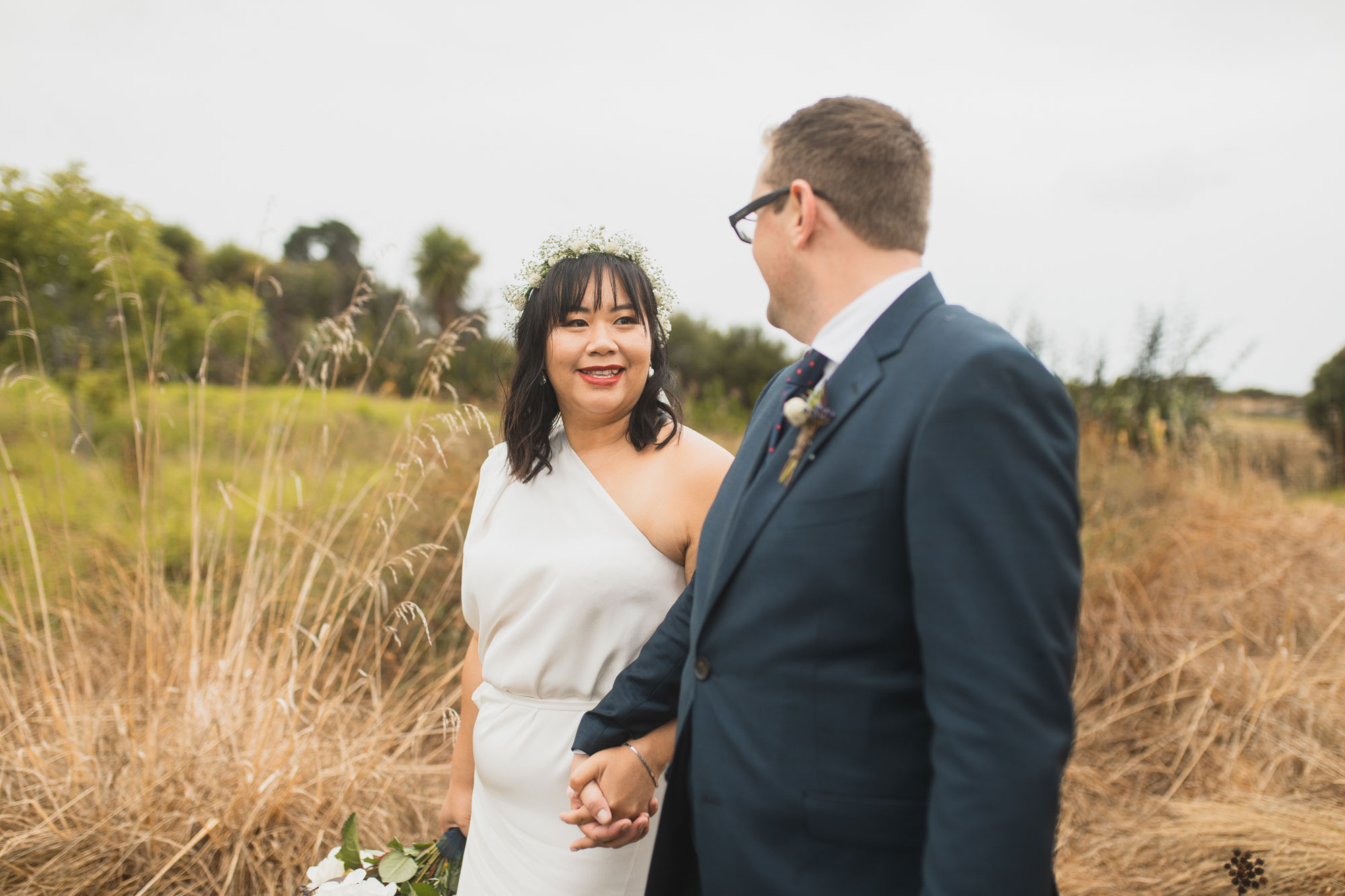 auckland mataia homestead bride and groom