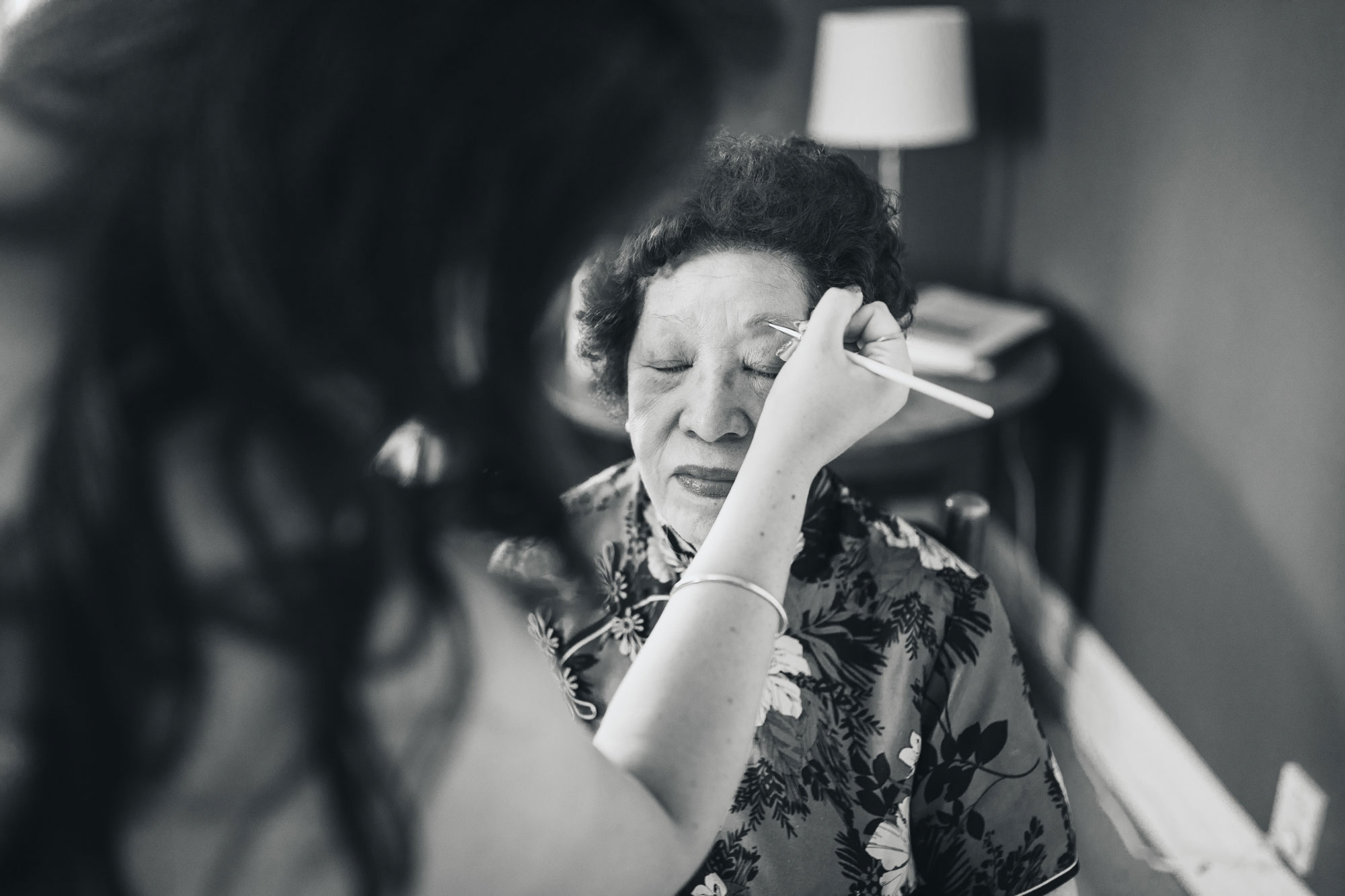 auckland wedding grandma make up