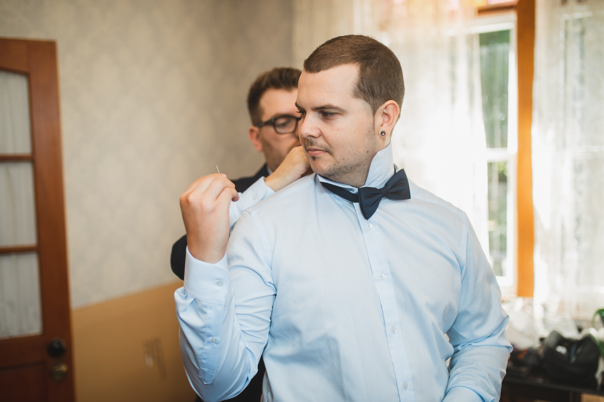 allely estate wedding boys getting ready