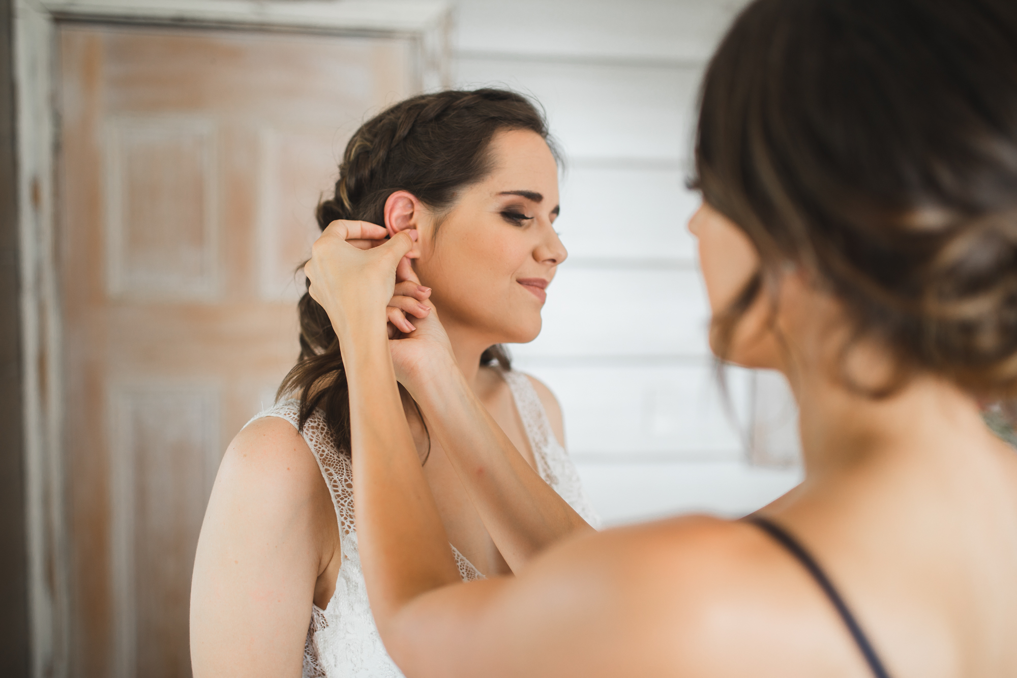 allely estate wedding bride earrings